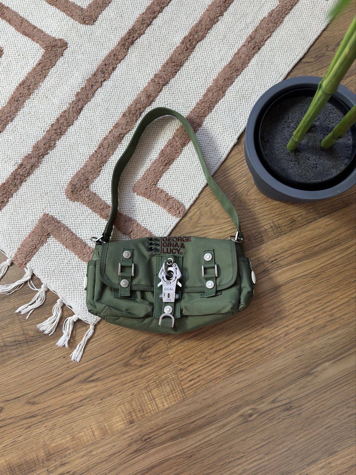 バッグ GG&L 2way Shoulder Bag Y2K Archive Green George Gina Lucy Green | Grailed