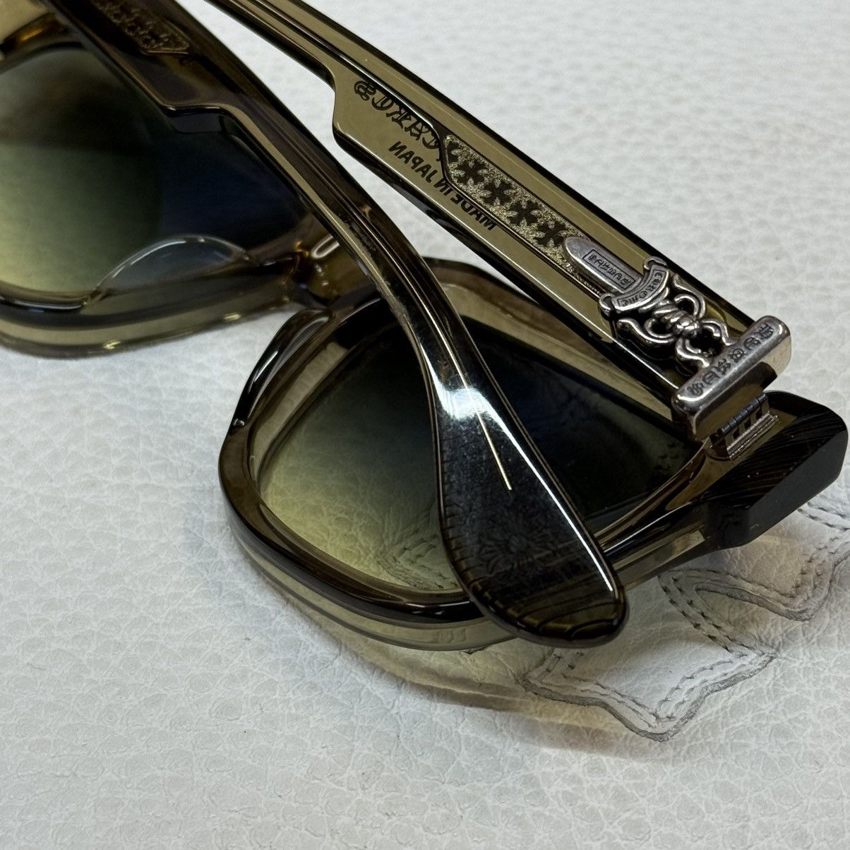 Chrome Hearts Chrome Hearts Box Officer Sunglasses Size ONE SIZE - 3 Thumbnail