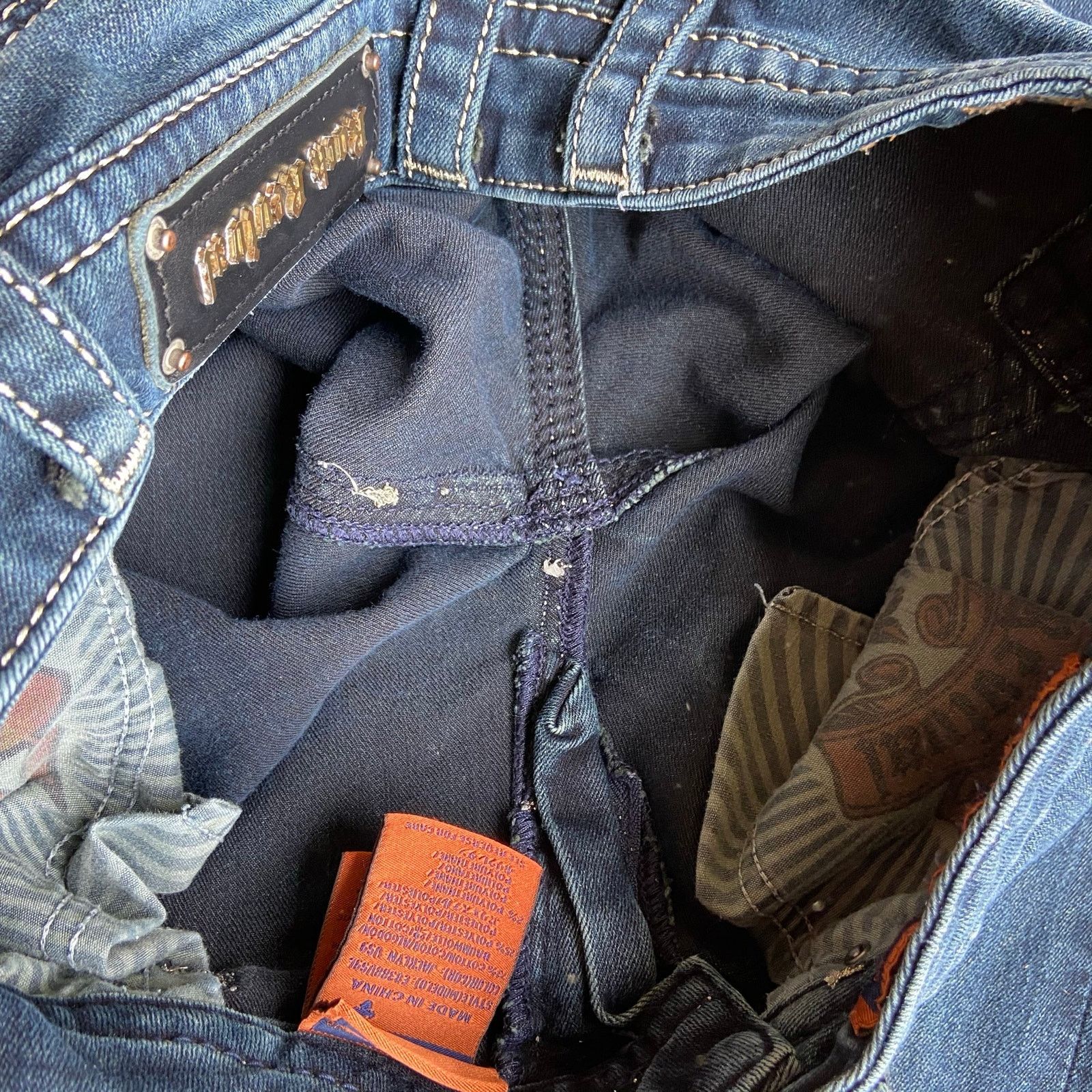 Rock Revival Rock Revival Buckle Jacklyn Super Skinny Dark Jeans 28 Size 28" / US 6 / IT 42 - 9 Thumbnail