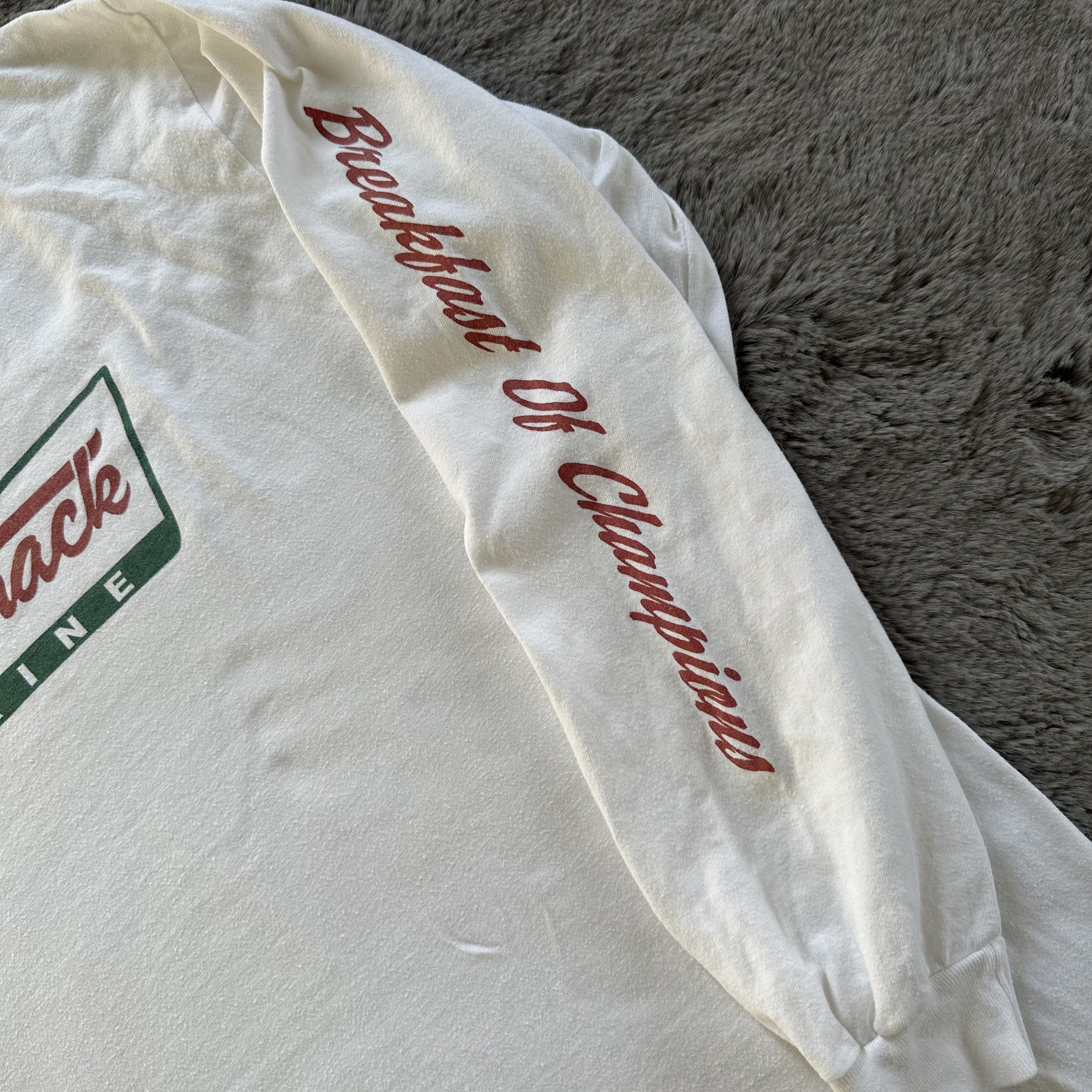 Vintage 90s Krispy Cocaine breakfast of champion size M Size US M / EU 48-50 / 2 - 2 Thumbnail