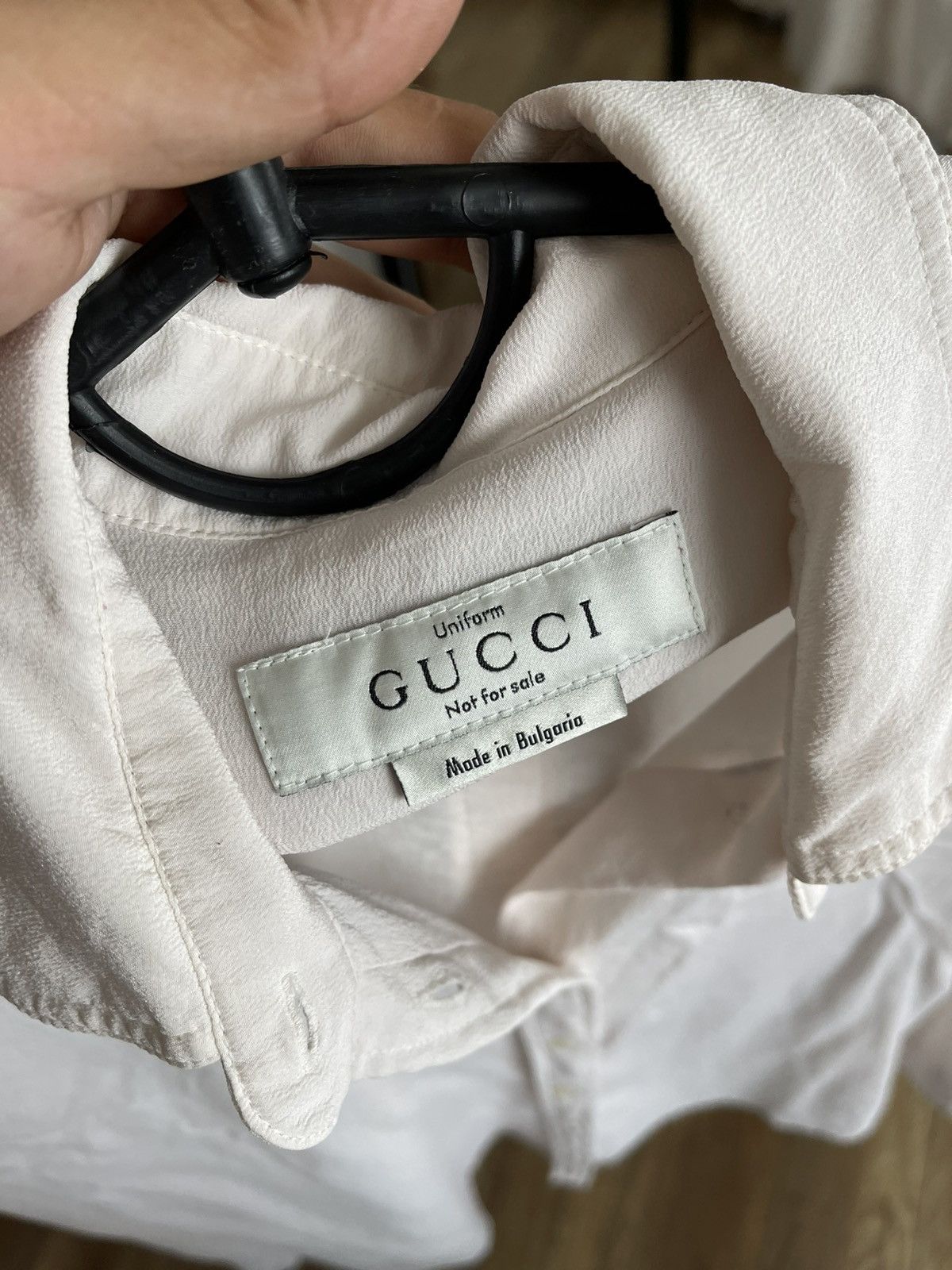 Gucci Gucci Uniform Shirt Button Up Long Sleeve Size M / US 6-8 / IT 42-44 - 13 Thumbnail
