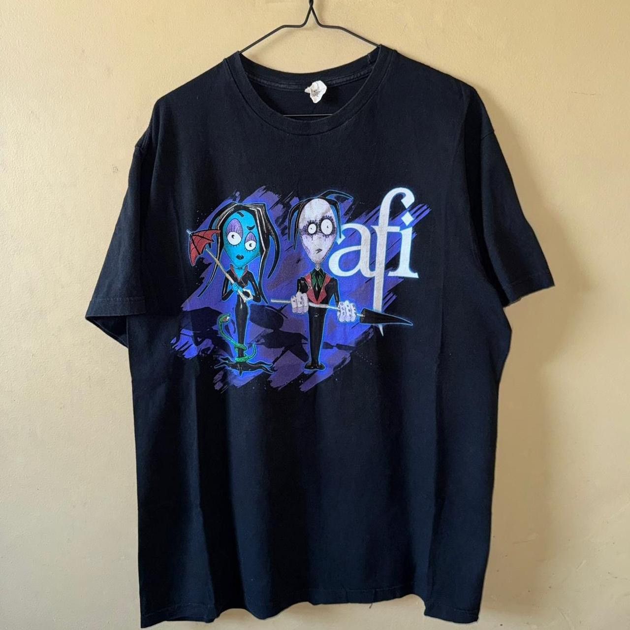 Vintage Vintage AFI Goth Couple Skate Surf Horror Punk Emo Band Tee Size US XL / EU 56 / 4 - 1 Thumbnail