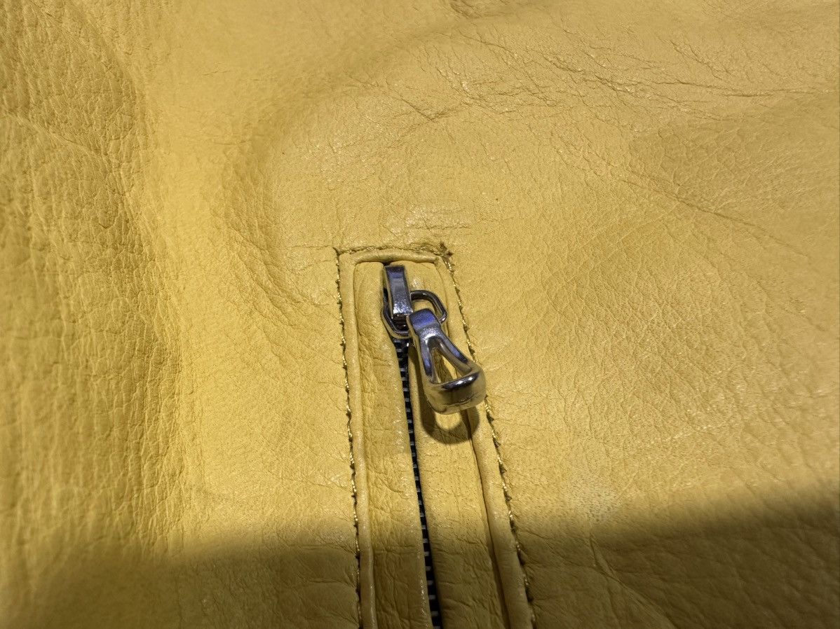 Japanese Brand 🔥Aw04 Drestrip Deer Leather Track Jacket Jamaica Marijuana Size US S / EU 44-46 / 1 - 8 Thumbnail