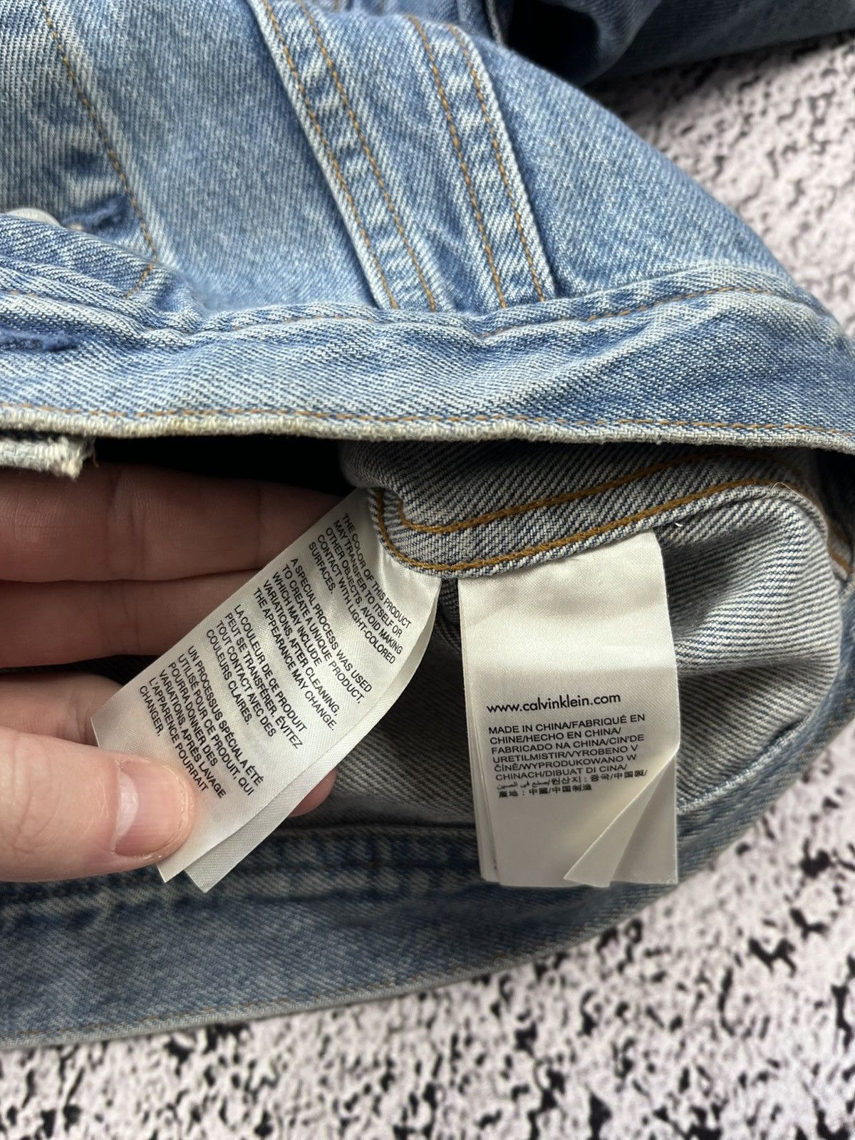 Calvin Klein Vintage calvin klein denim jacket (design by raf simons) Size XS / US 0-2 / IT 36-38 - 12 Thumbnail