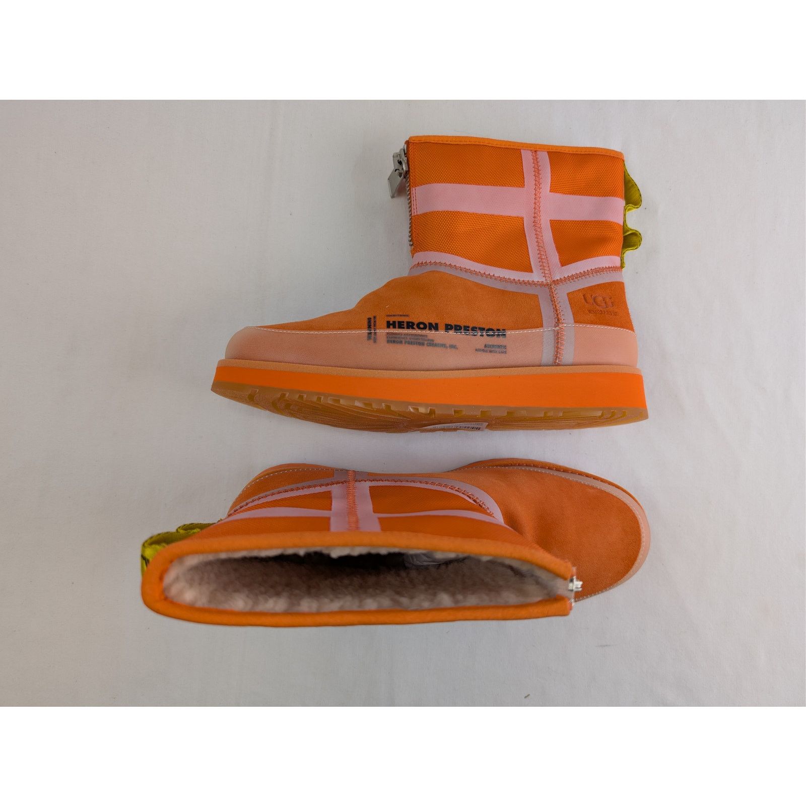 Heron Preston o1rshd1 Urban Tech Suede Ankle Boot in orange Size US 9 / EU 42 - 1 Thumbnail
