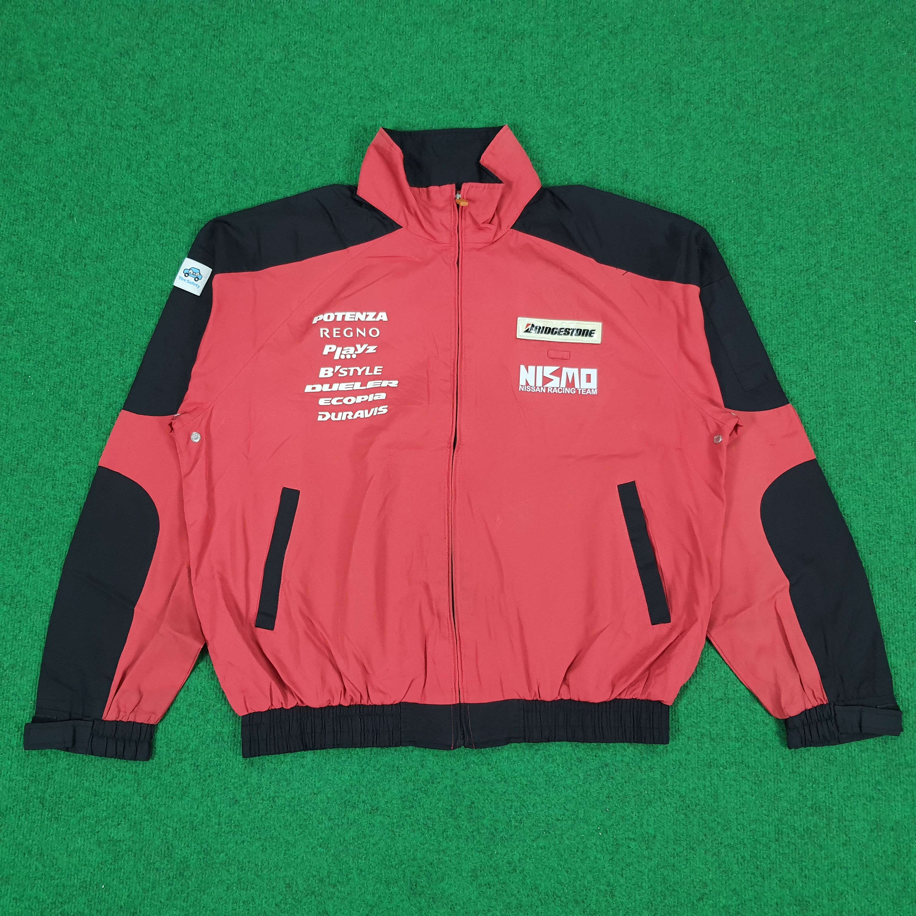 Japanese Brand Vintage Bridgestone Nismo Custom Motorsports Jacket Size US L / EU 52-54 / 3 - 1 Thumbnail