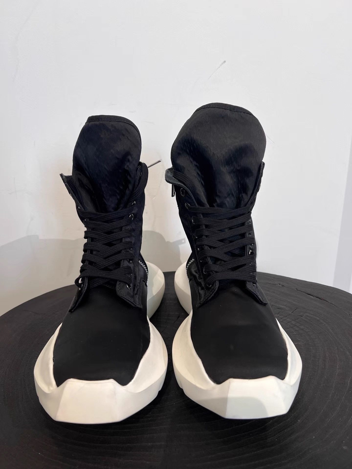 Rick Owens Rick Owens Drkshdw Big Aircraft Nylon Mid-top Sneakers K35 Size US 8 / EU 41 - 3 Thumbnail