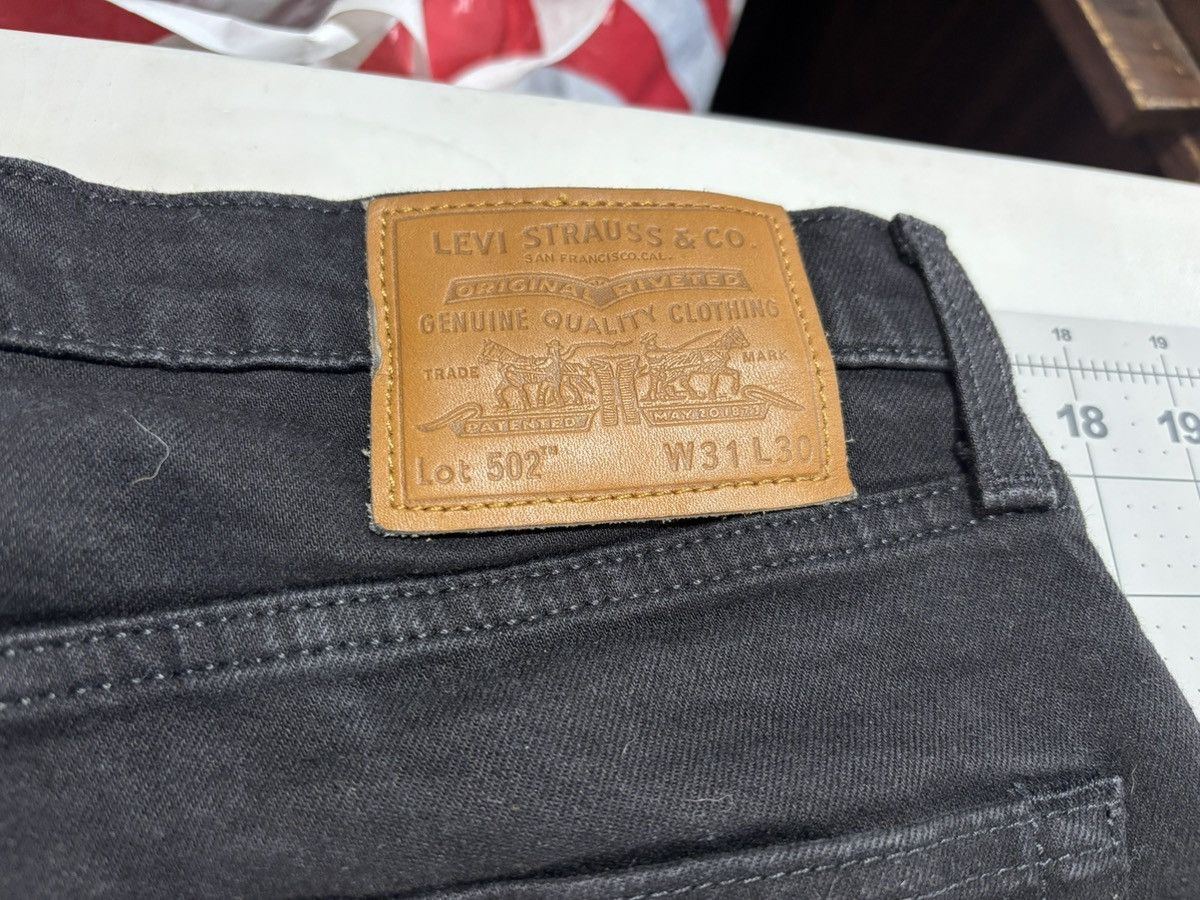 Levi's 502 Regular black Size US 31 - 7 Thumbnail