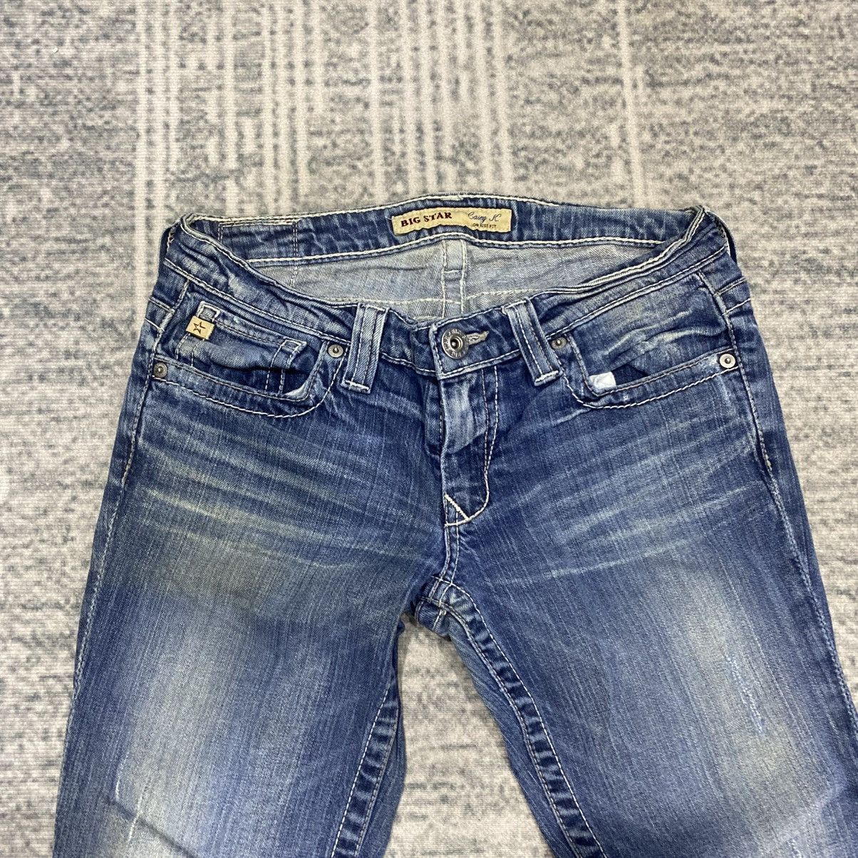 Japanese Brand × Vintage Flare 🔥 Big Star Washed Jeans Punk like Hysteric LGB 90s Size US 30 / EU 46 - 4 Thumbnail