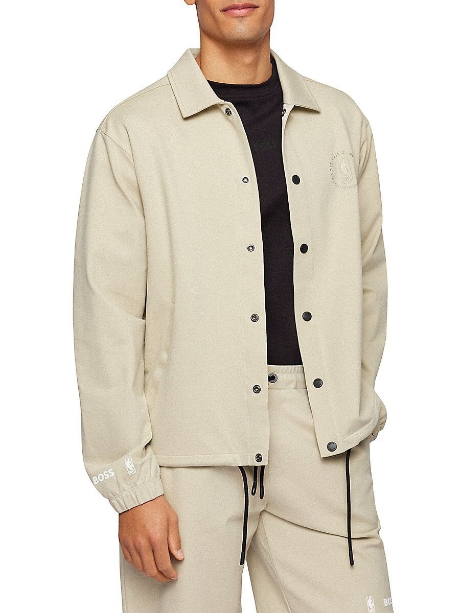 Hugo 🔥400$ Boss X NBA Soran Coach Jacket/Hugo Boss x NBA Jacket Size US XL / EU 56 / 4 - 16 Thumbnail
