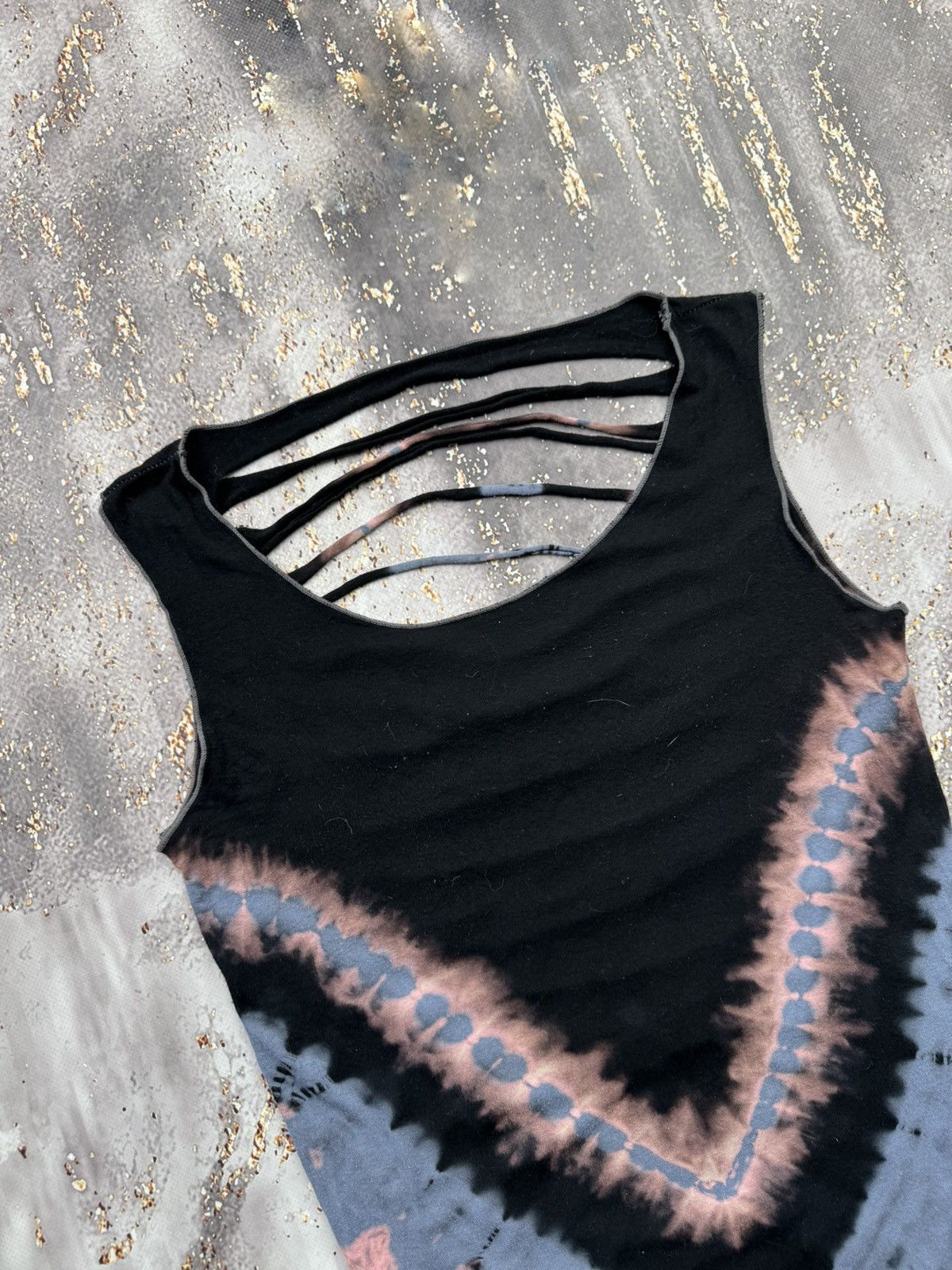 Japanese Brand × Vintage Vintage Ripped Tank Top Size S / US 4 / IT 40 - 6 Thumbnail