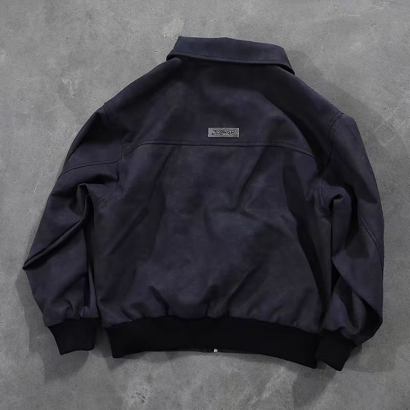 Japanese Brand × Vintage Street Vintage Deerskin Velvet Casual Leather Jacket Coat Size US M / EU 48-50 / 2 - 2 Thumbnail