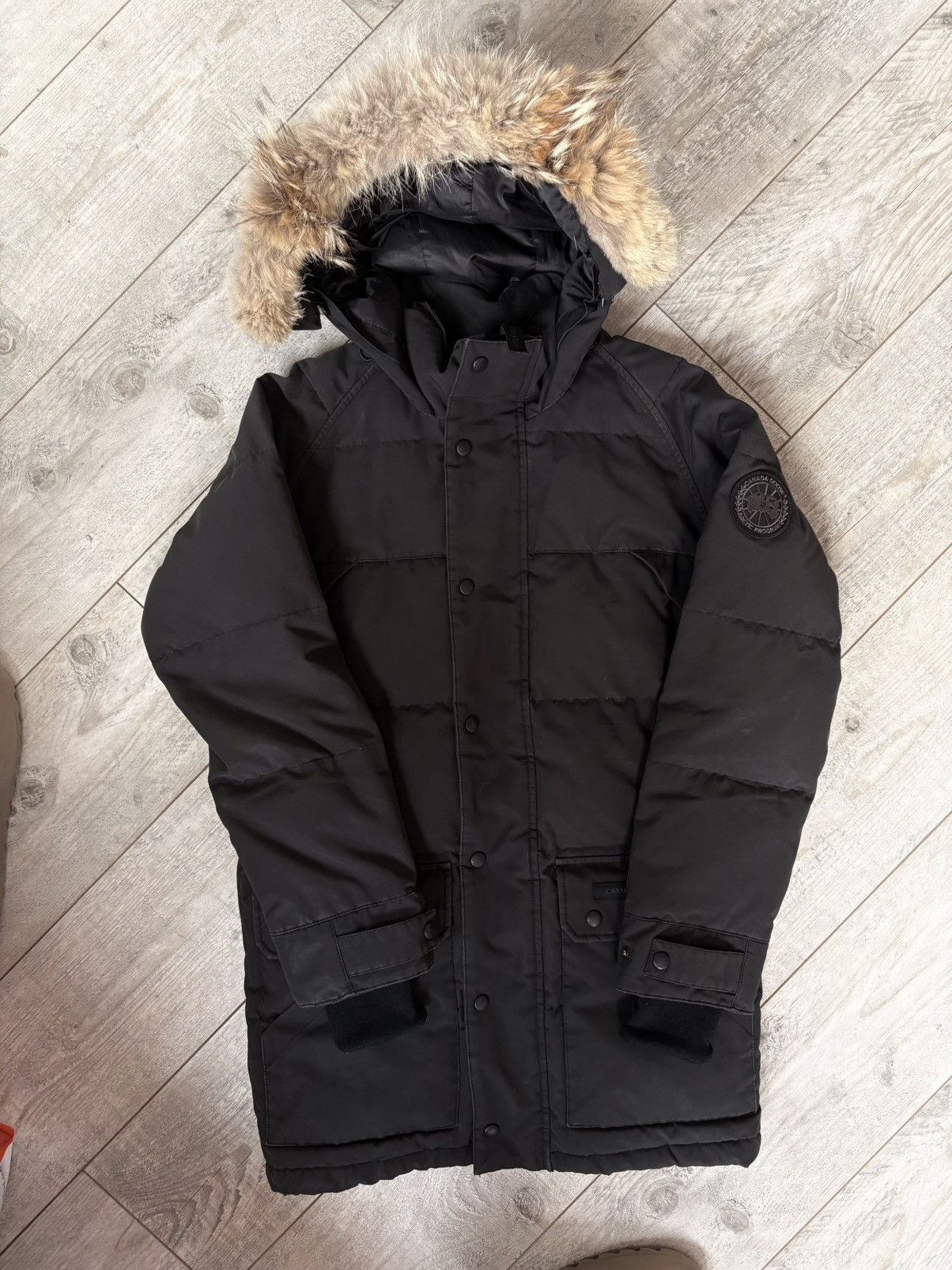 Canada Goose Canada Goose Emory Parka Mens Small Black Size US S / EU 44-46 / 1 - 1 Thumbnail