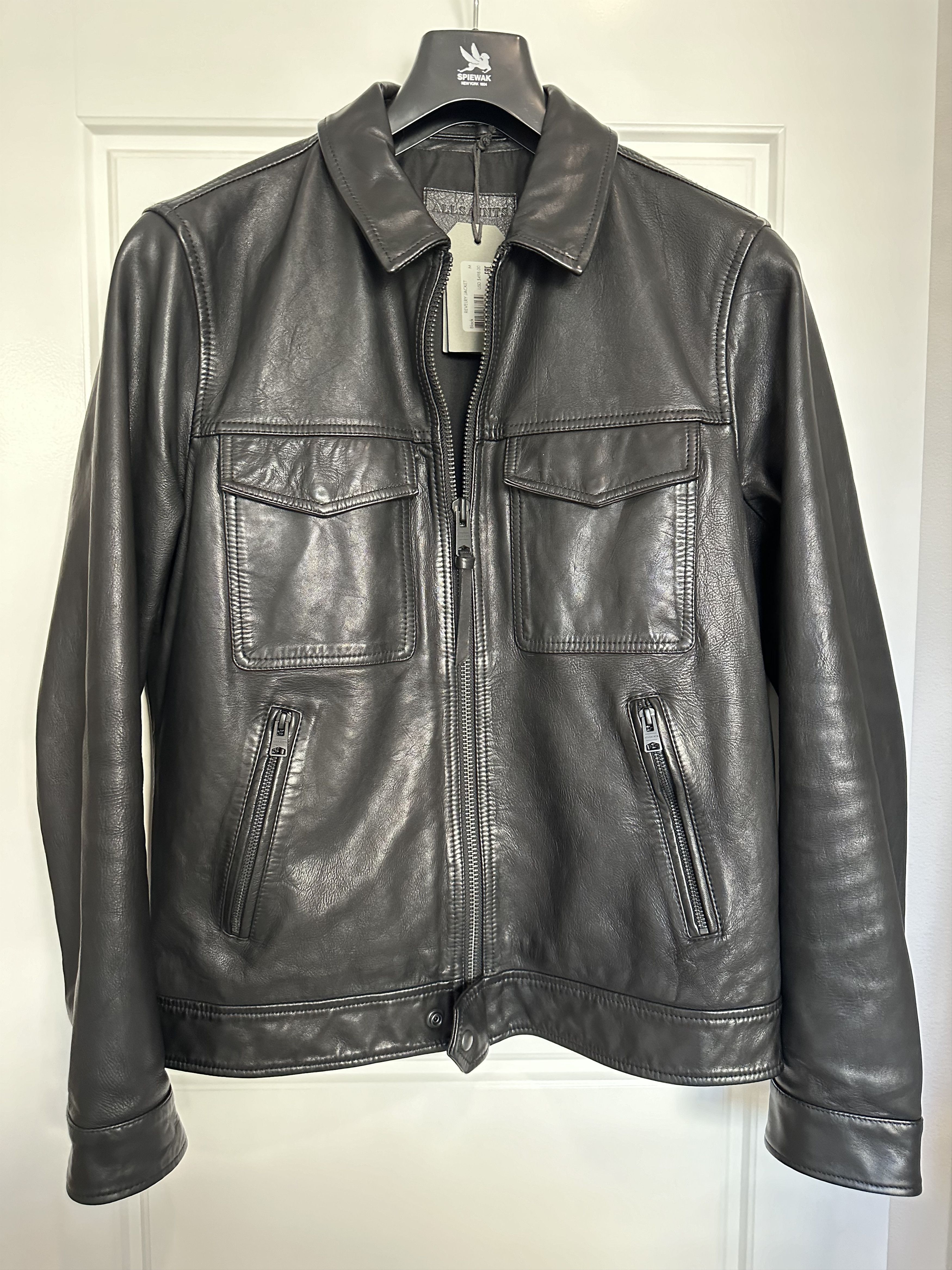 Allsaints Allsaints Revelry Leather Jacket Size M Size US M / EU 48-50 / 2 - 1 Thumbnail