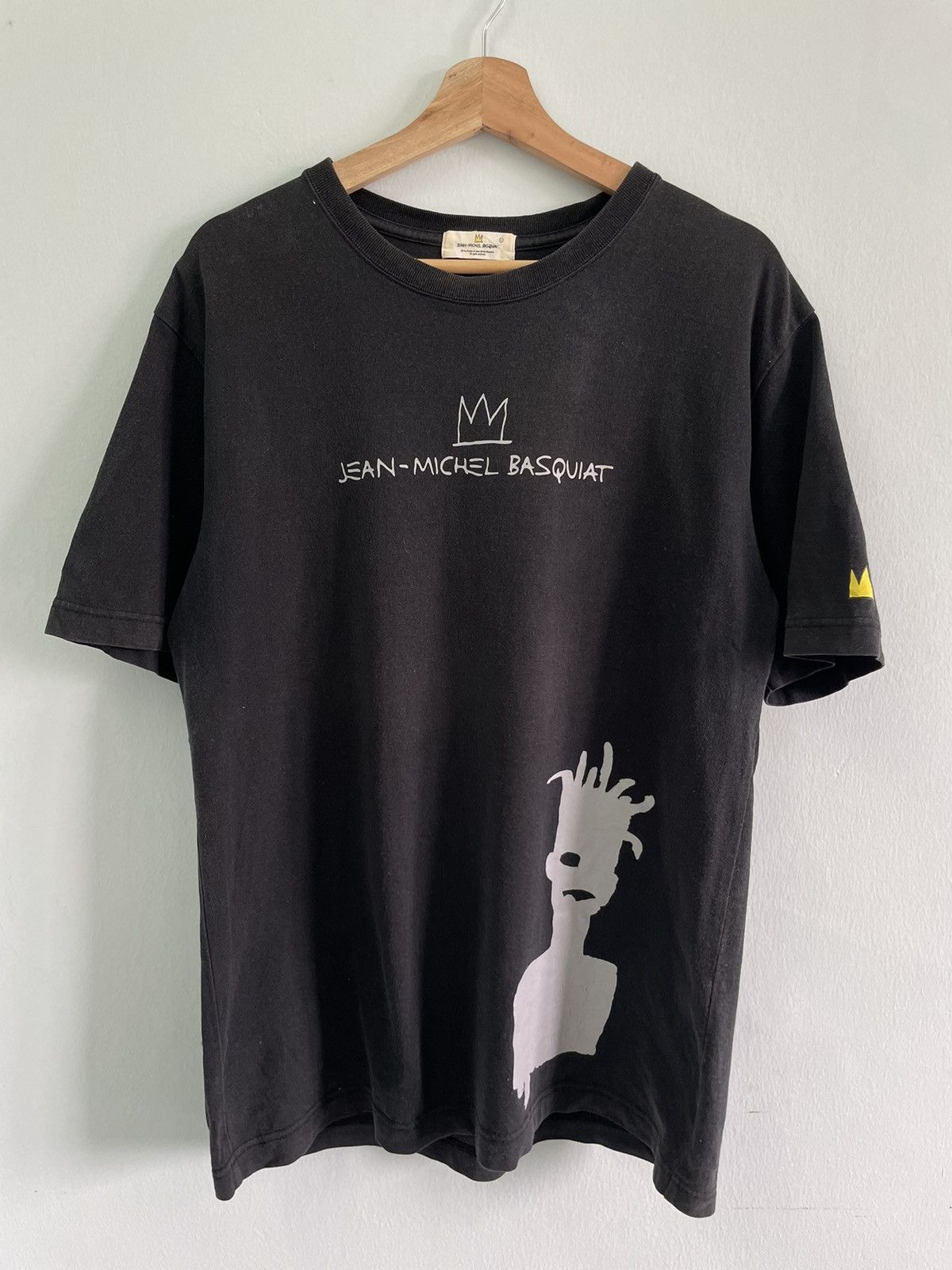 Jean-Michel Basquiat × Keith Haring × Vintage Vintage Jean-Michel Basquiat Tshirt Size US L / EU 52-54 / 3 - 1 Thumbnail