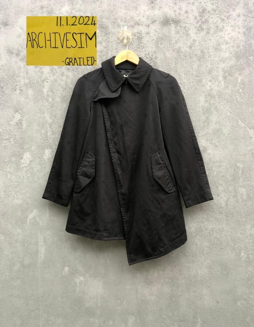 Comme des Garcons Comme des Garcons Embroidered Star Asymetrical Jacket Size US S / EU 44-46 / 1 - 2 Thumbnail
