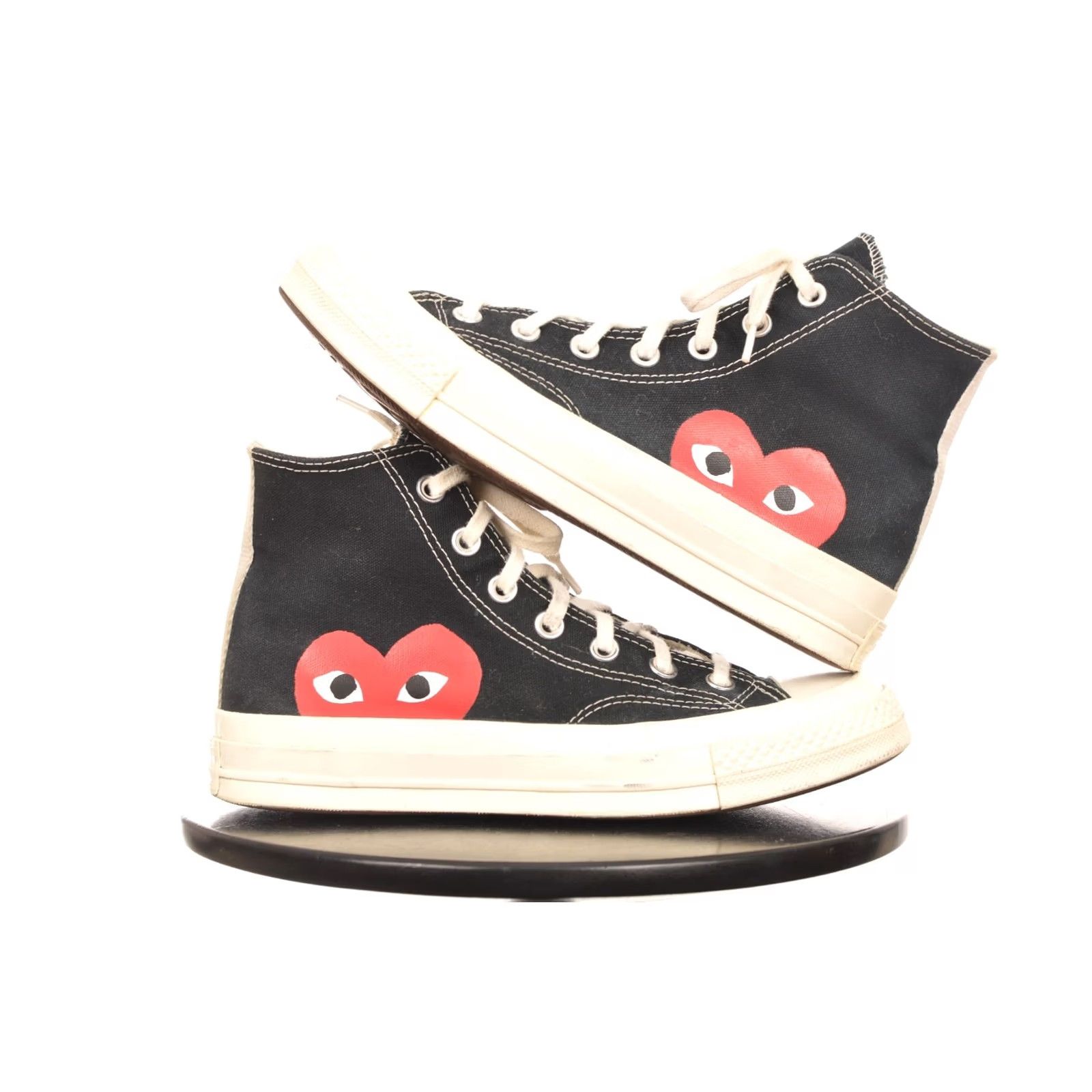 Converse Converse Chuck Taylor All Star Comme des Garcons PLAY Sneaker / Black / US W 8 UK 6 / EUR 39 - Womens Size US 6 / IT 36 - 5 Thumbnail