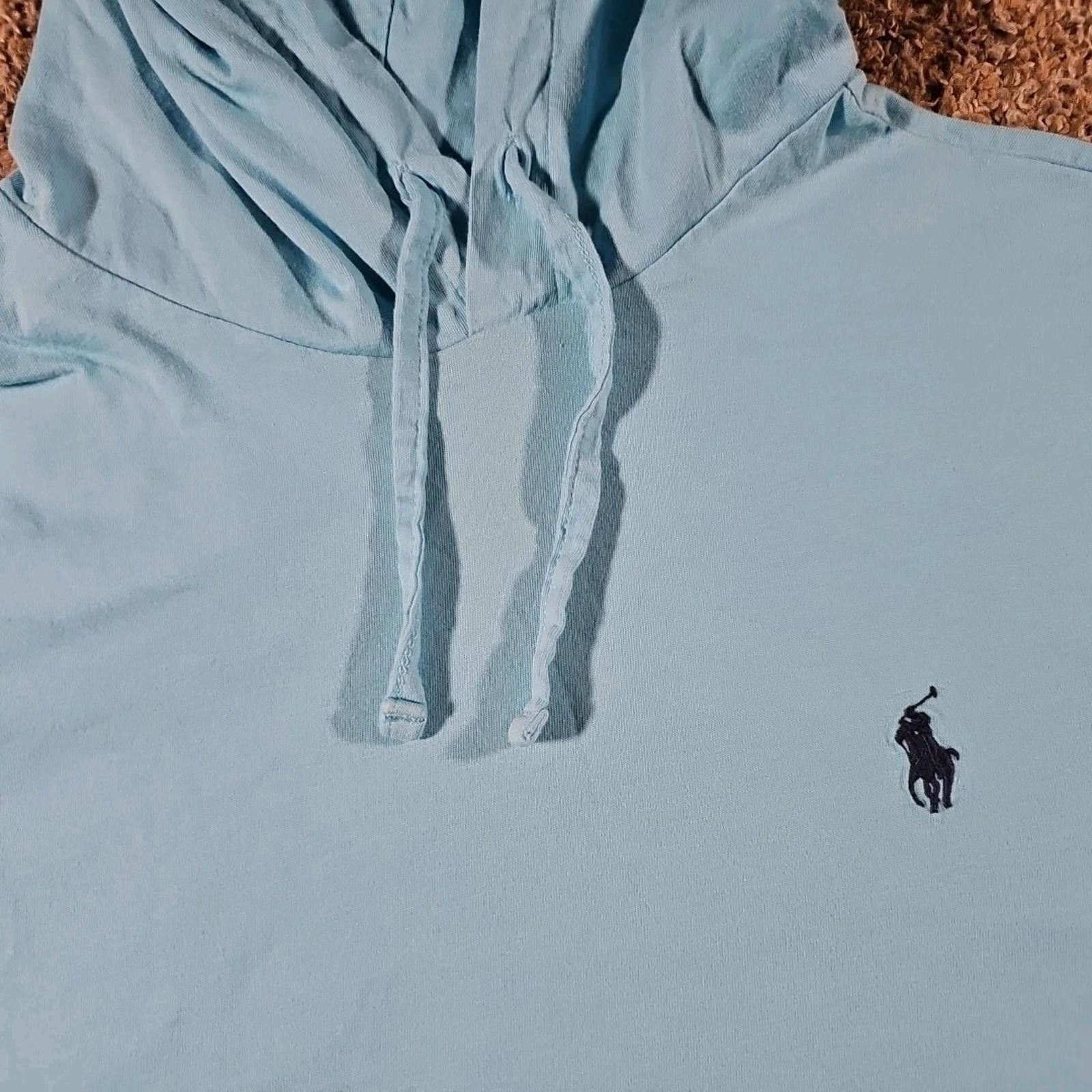 Polo Ralph Lauren Polo Ralph Lauren M Blue Light Hoodie Size US M / EU 48-50 / 2 - 2 Thumbnail