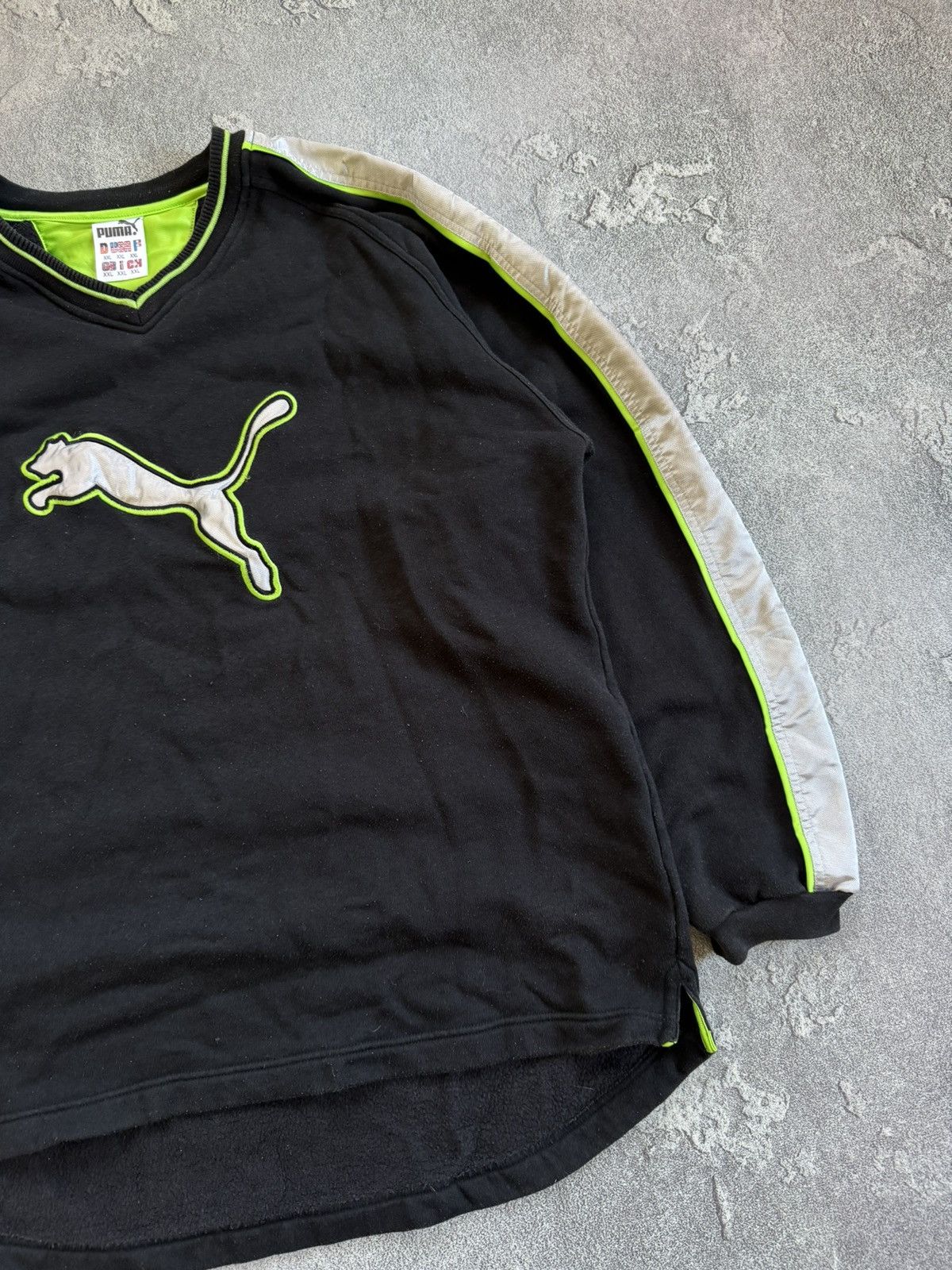Puma × Vintage Puma XXL big logo sweatshirt vintage retro longsleeve jumper Size US XXL / EU 58 / 5 - 12 Thumbnail