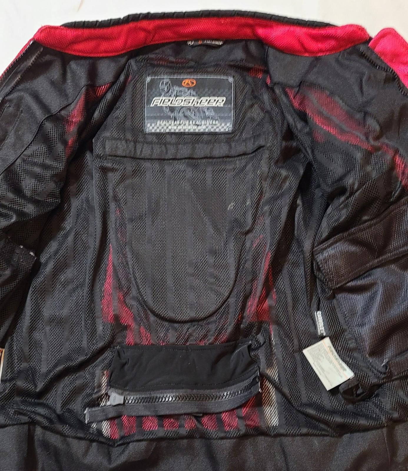 Designer Fieldsheer Armored Motorcycle Jacket Womens Size 6 Phoslite Size ONE SIZE - 4 Thumbnail