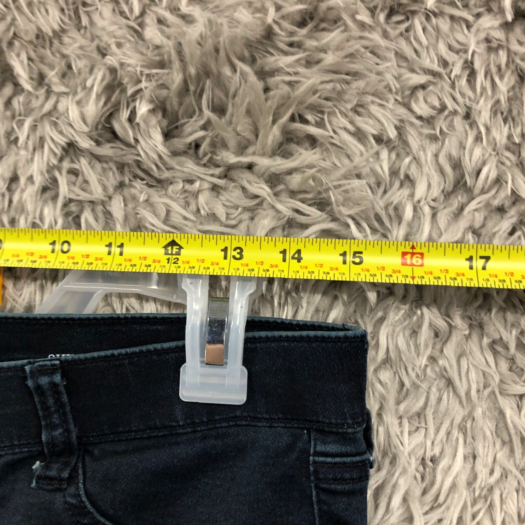 Vintage Style&Co Jeans Size 8 Womens Mid Rise Skinny Dark Wash Blue Denim Size 30" / US 8 / IT 44 - 2 Thumbnail