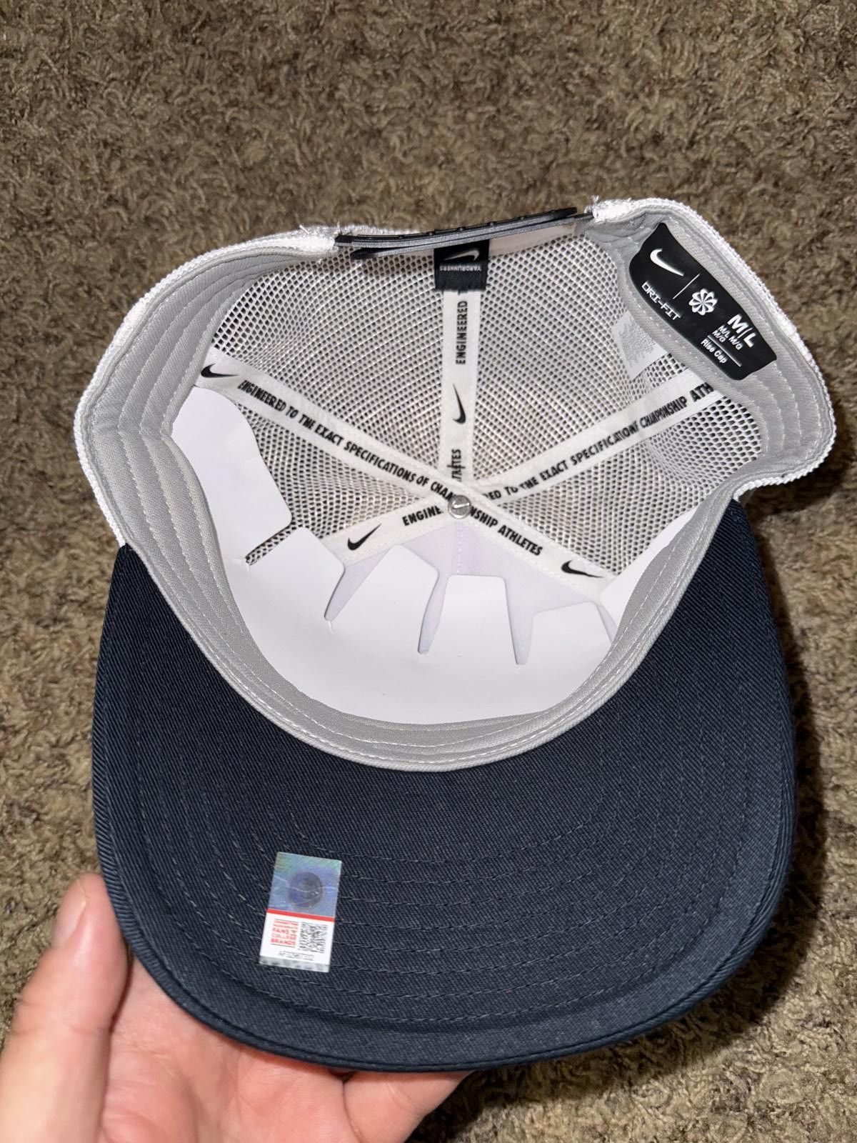 Nike Nike Adult Unisex NC A&T Aggies Rise Cap Hat Size ONE SIZE - 9 Thumbnail