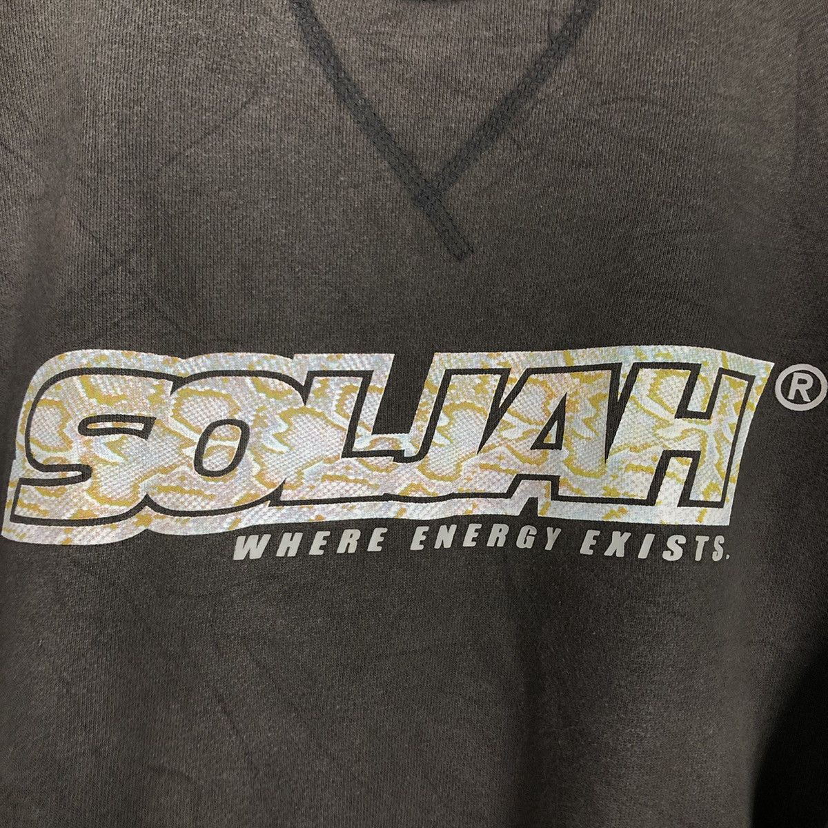 Japanese Brand 📌Vintage Sweatshirt Soljah Big Logo Punk Design Size US M / EU 48-50 / 2 - 17 Thumbnail