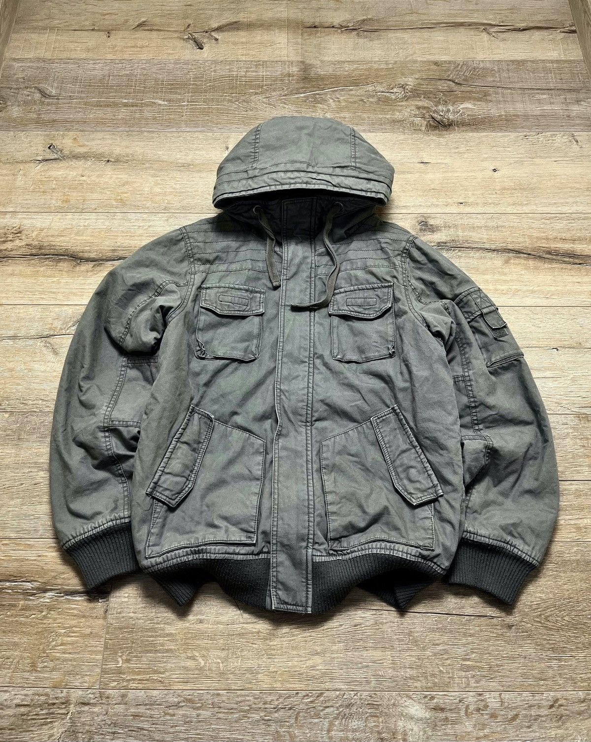 Japanese Brand Kanye West Playboi Carti Balenciaga Style Cargo Jacket 90s Size US M / EU 48-50 / 2 - 1 Thumbnail
