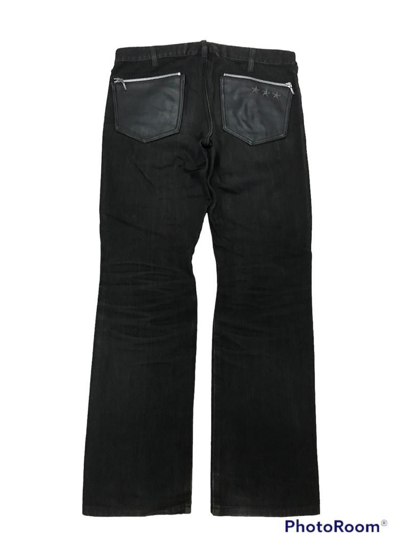Isamu Katayama Backlash 💥Avant-Garde Boycott Super Black Denim Size US 31 - 1 Thumbnail