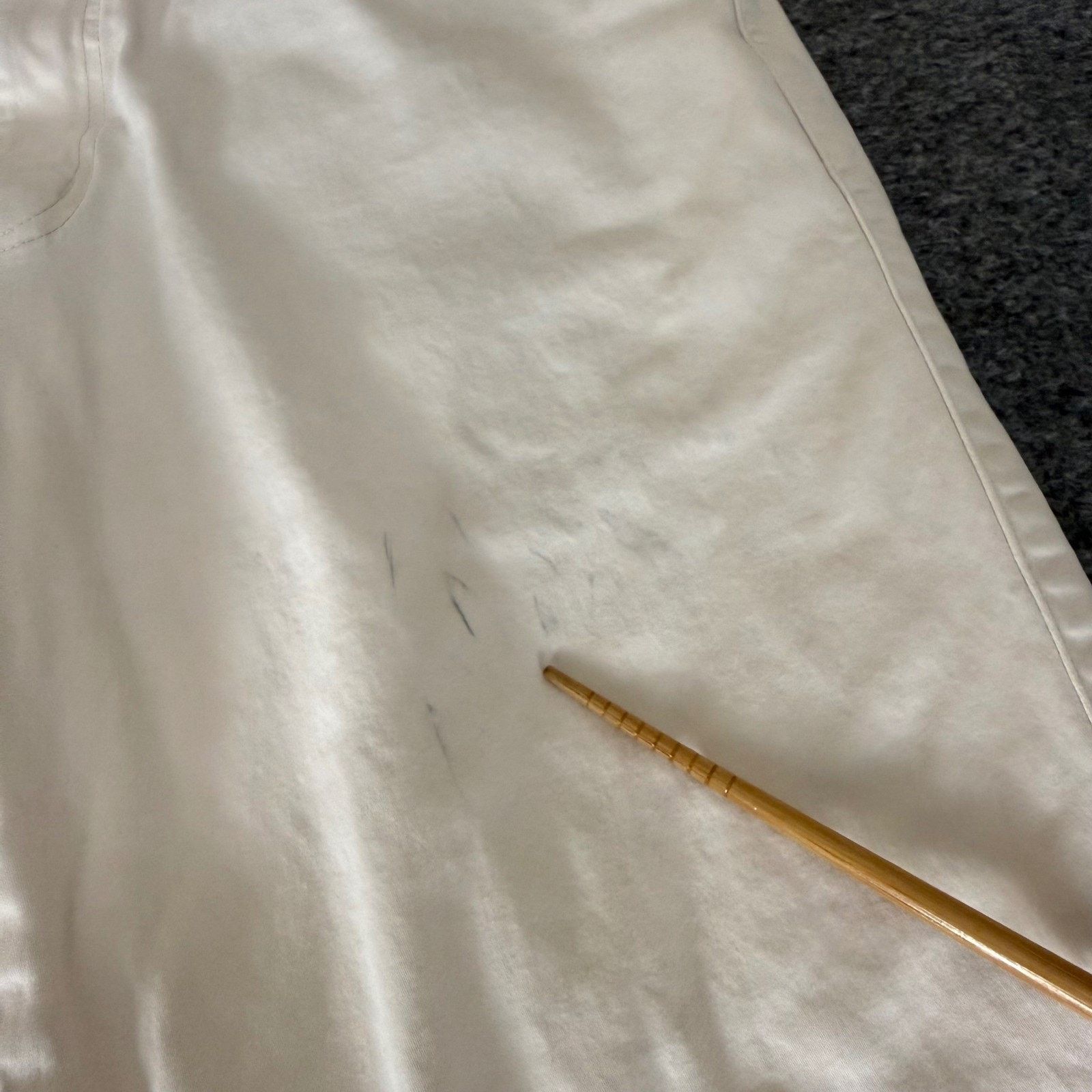 Peter Millar Peter Millar Ultimate Sateen 5-Pocket Pant Mens 35x29 Beige Size US 35 - 4 Thumbnail