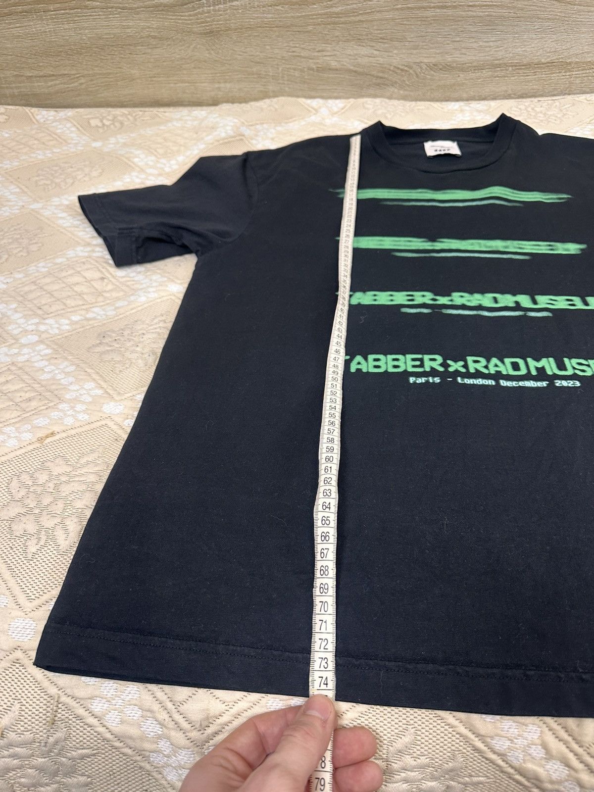 Japanese Brand 🔥 RARE Tabber x Rad Museum Tour 2023 Seoul Therapy T Shirt Size US XXL / EU 58 / 5 - 9 Thumbnail