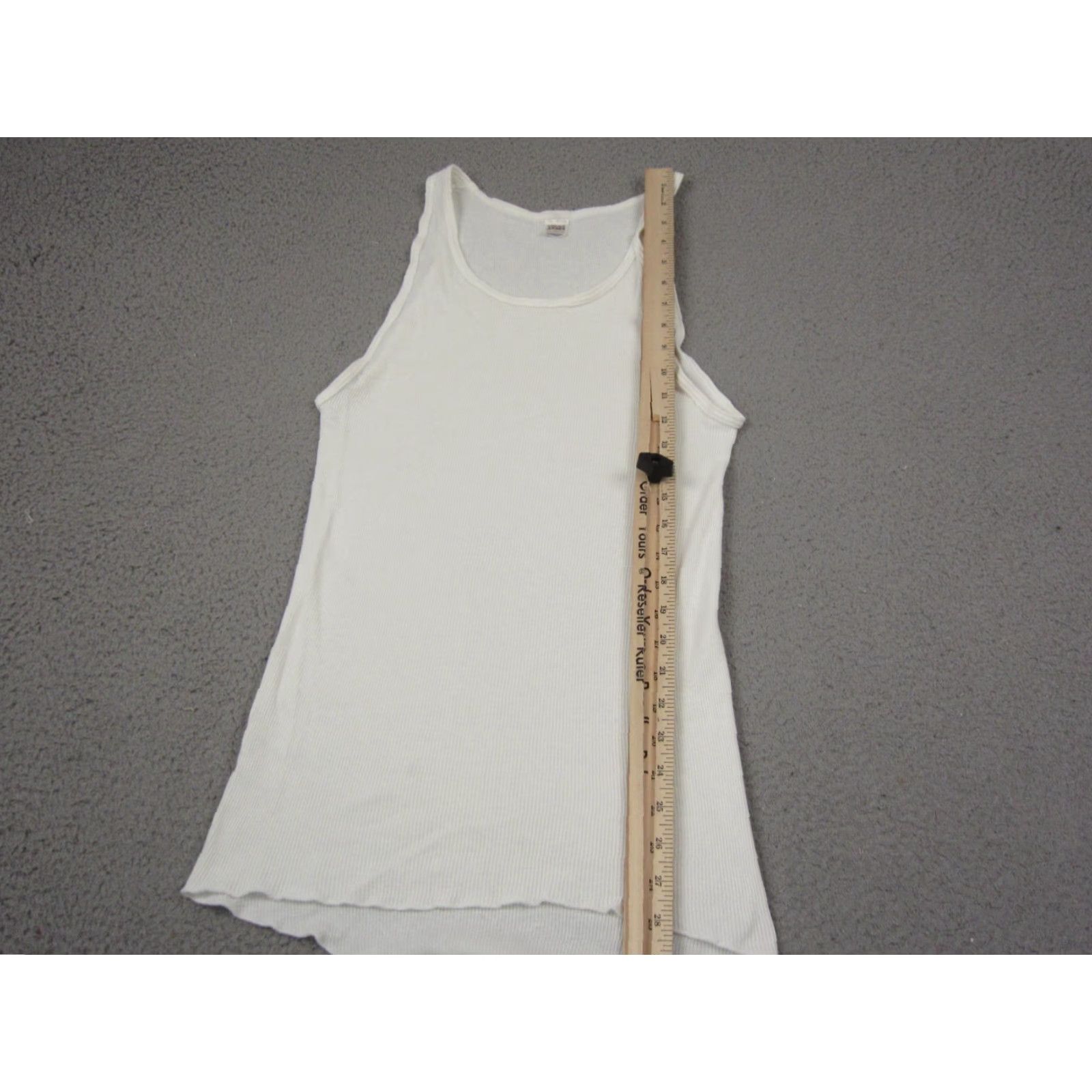 Jockey VINTAGE Jockey Tank Top Mens XL White Ribbed Undershirt Made in USA Size US XL / EU 56 / 4 - 7 Thumbnail