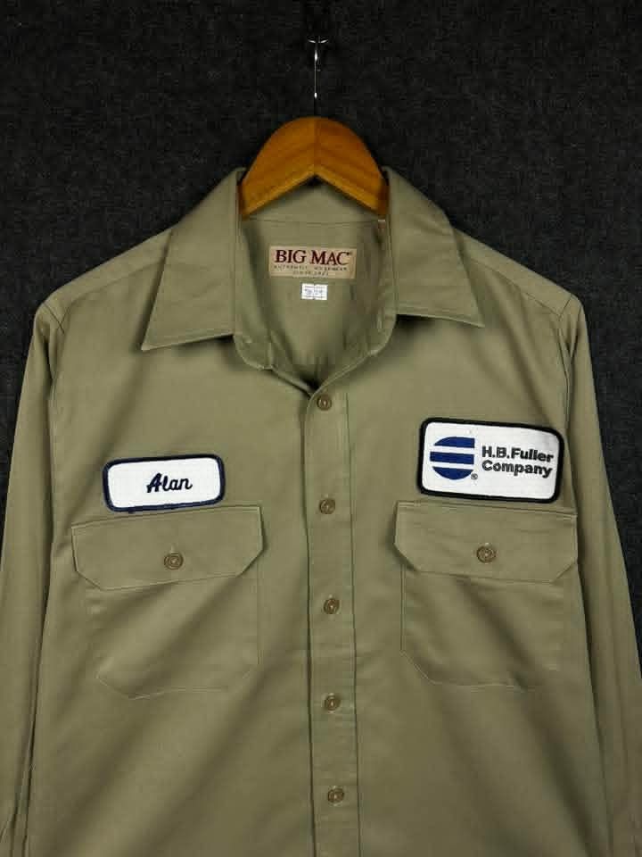 Big Mac Vintage Big Mac Workwear Shirts Patches Fuck The Police FTC Size US M / EU 48-50 / 2 - 2 Thumbnail