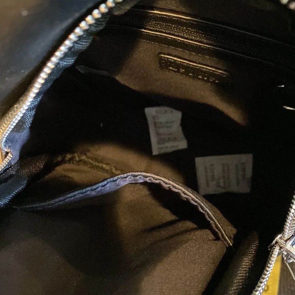 Other Le Miel Black Vegan Leather Shoulder Bag Mutliple Pockets W Size ONE SIZE - 6 Thumbnail