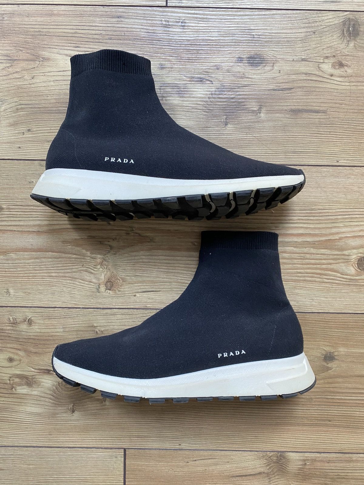 Prada Prada Sock Sneaker Size US 11 / EU 44 - 1 Thumbnail
