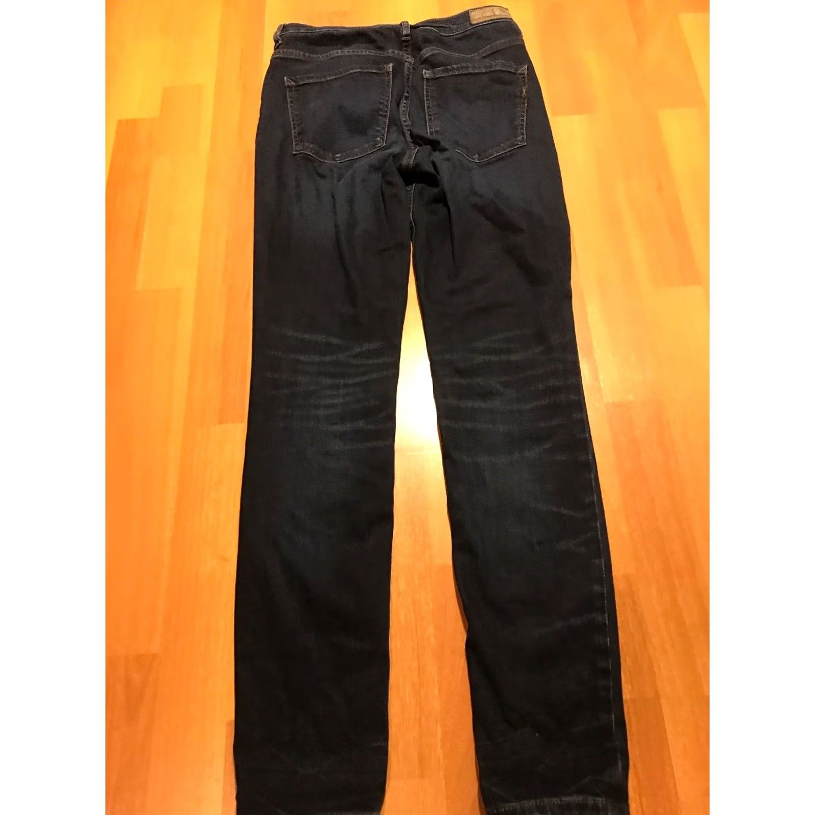 Express Express Women’s Jegging Jeans Blue Size 2 Regular Stretchy Material High Rise Repreve Size 26" / US 2 / IT 38 - 7 Thumbnail