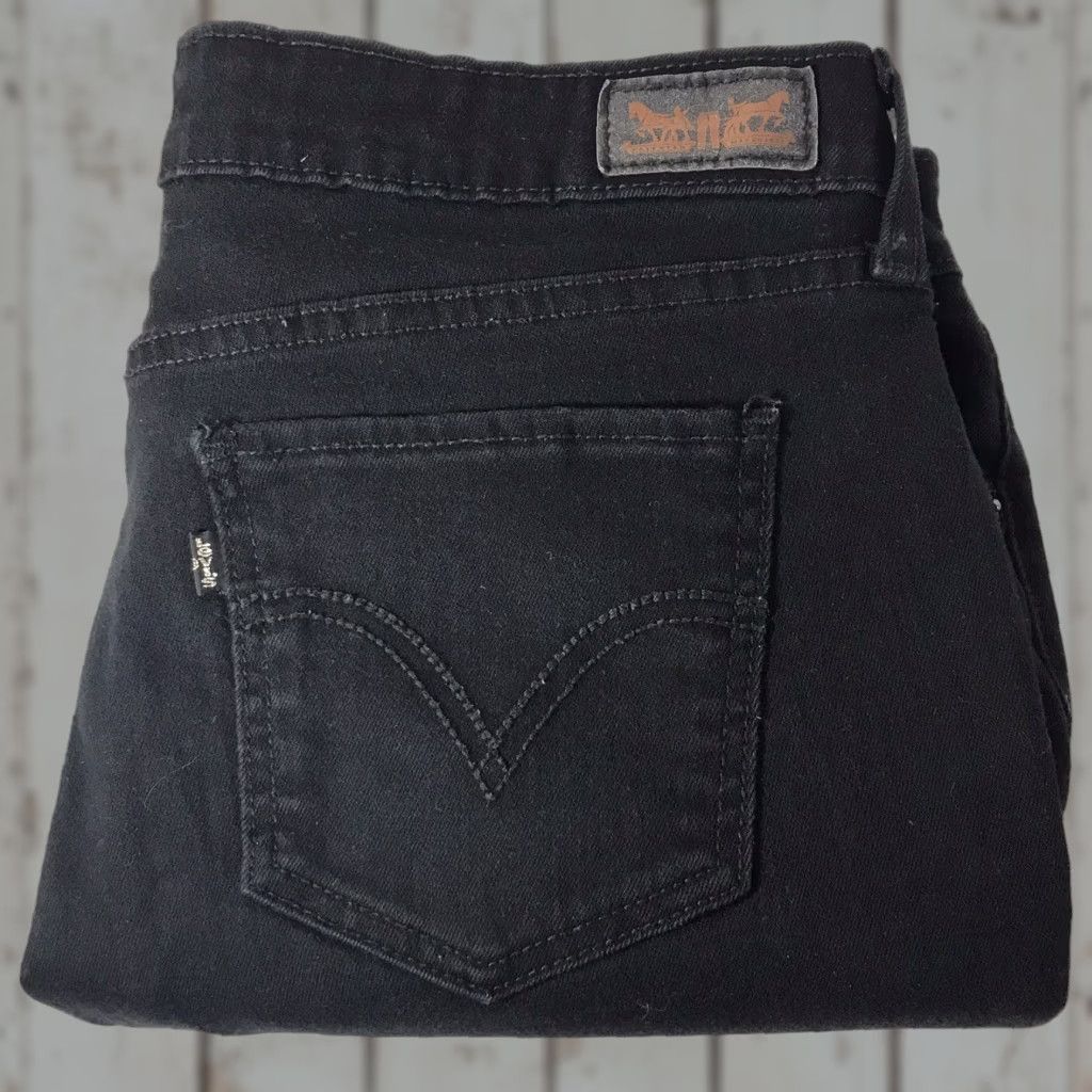 Levi's Levi's Black Denim Jean Leggings Mens Size 33X32 Regular Fit Modern Size US 33 - 1 Thumbnail