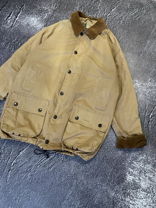 Barbour Vintage Barbour Beaufort Jacket Coat casual style 90s 80s