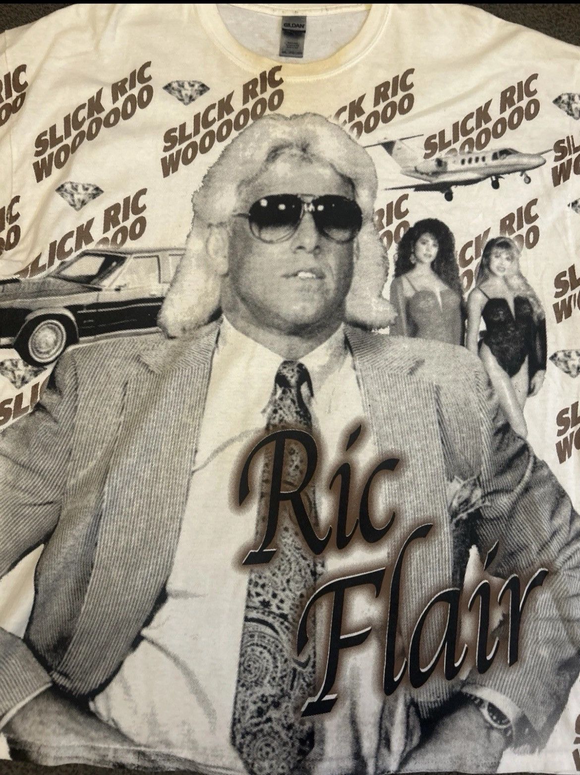 WCW/nWo WCW Ric Flair IYKYK All Over Print Tee Shirt Size 2XL Size US XXL / EU 58 / 5 - 2 Thumbnail