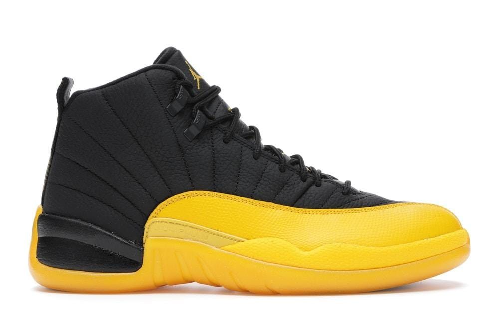 Nike 12 Retro Black University Gold Size US 11.5 / EU 44-45 - 1 Preview