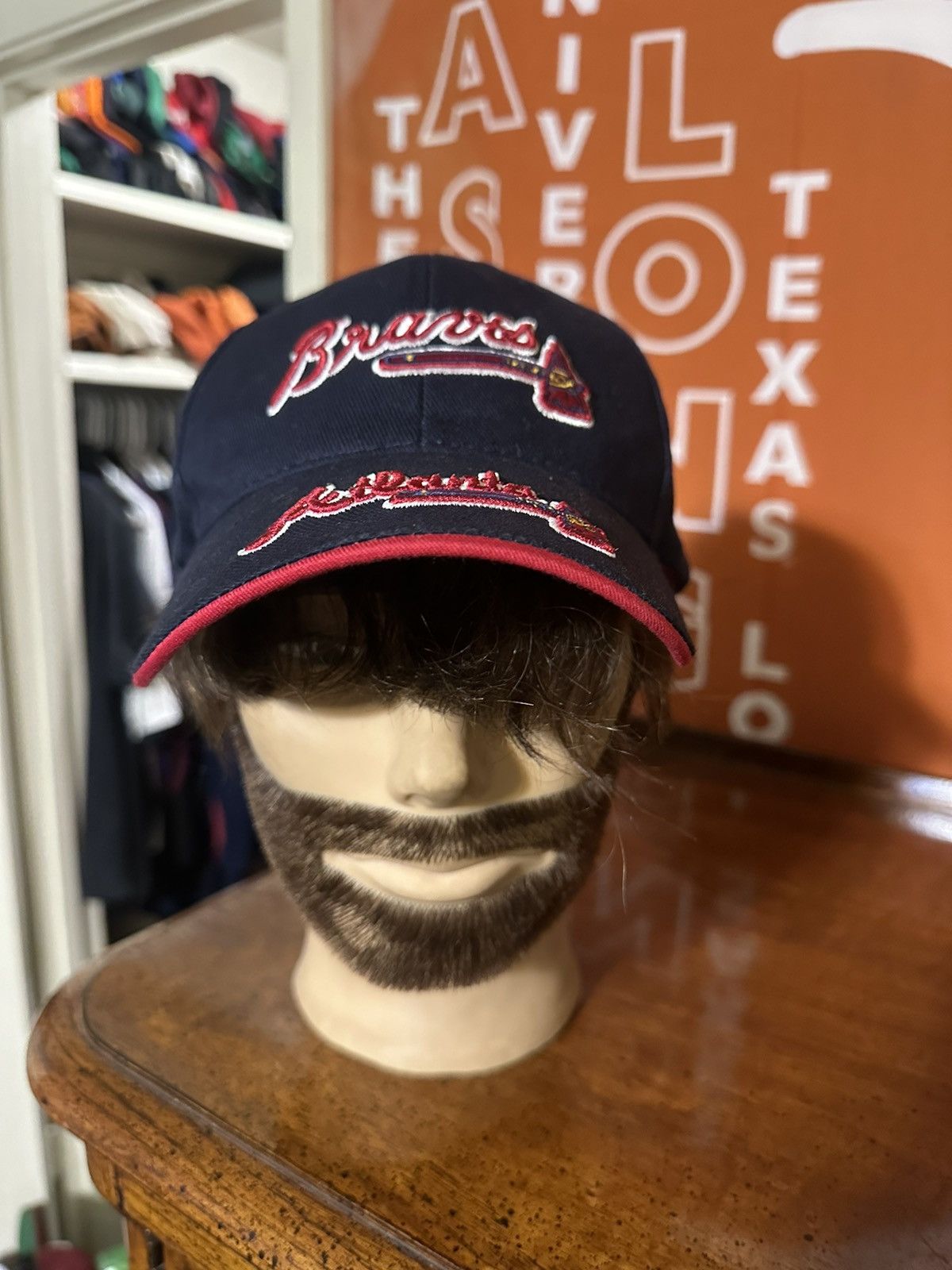 MLB × Vintage Vintage MLB Atlanta Braves “home of the brave” hat 90s Size ONE SIZE - 1 Thumbnail