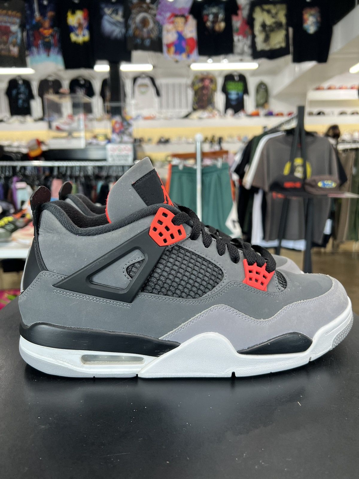 Jordan Brand Jordan 4 Retro Infrared Sz. 11 (2022) Size US 11 / EU 44 - 6 Thumbnail