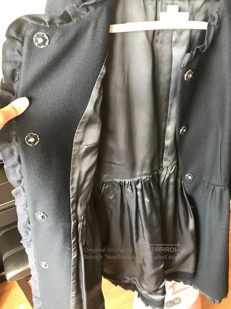 Valentino Valentino Wool coat Size S / US 4 / IT 40 - 4 Thumbnail