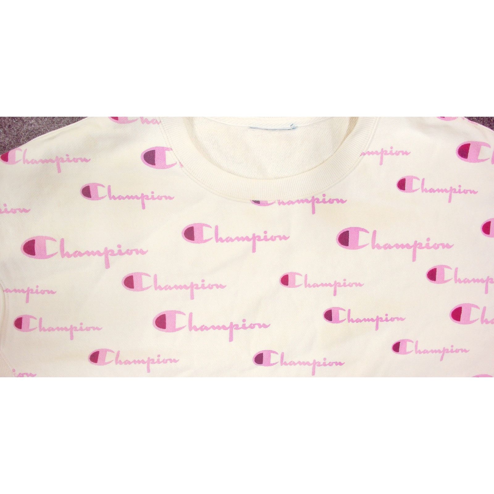 Champion Champion Y2K Reverse Weave All-Over Print Sweatshirt Boxy XL Size XL / US 12-14 / IT 48-50 - 10 Thumbnail
