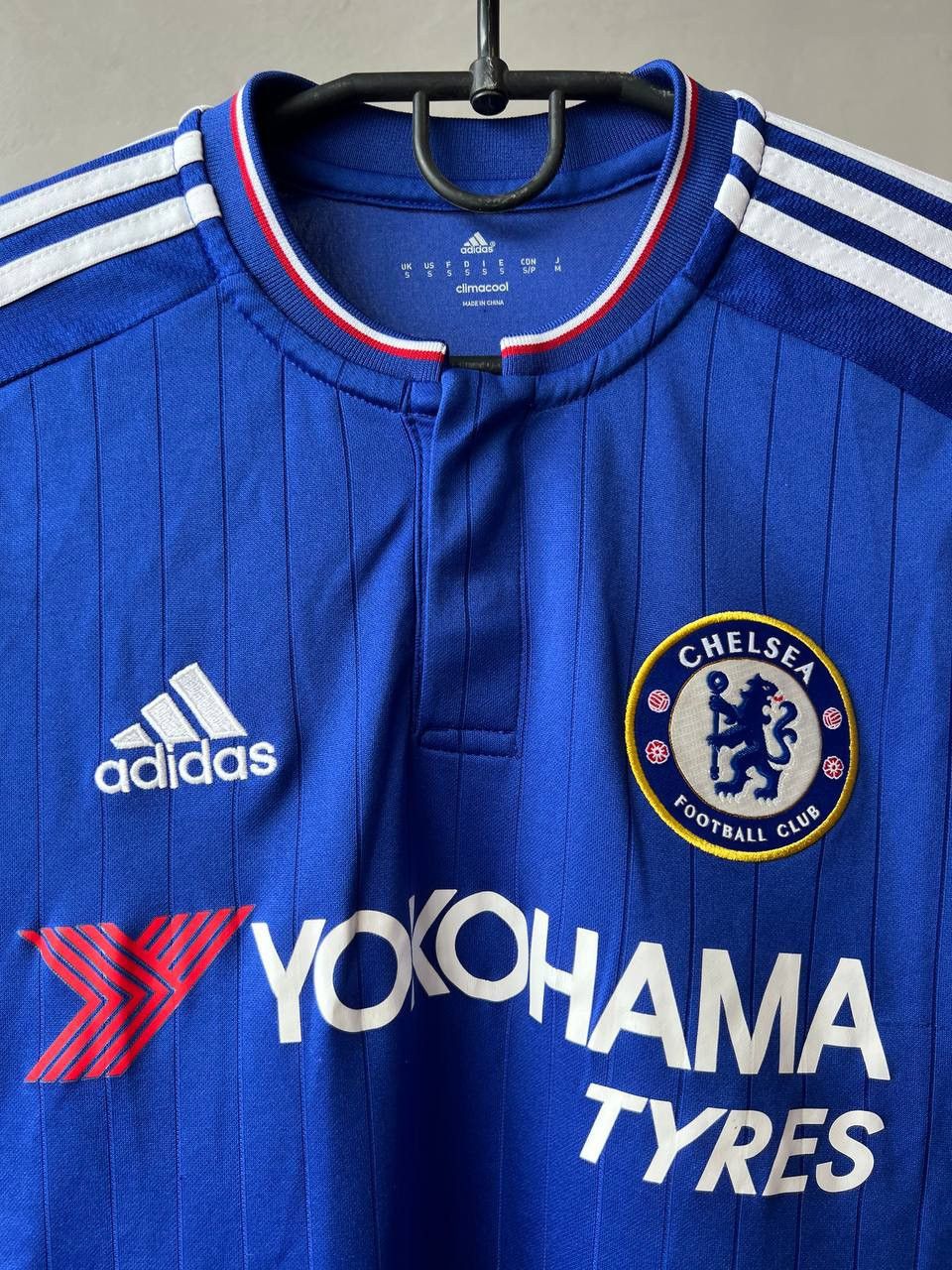 Chelsea Soccer CHELSEA 2015/16 HOME FOOTBALL SOCCER JERSEY SHIRT ADIDAS Size US S / EU 44-46 / 1 - 5 Thumbnail