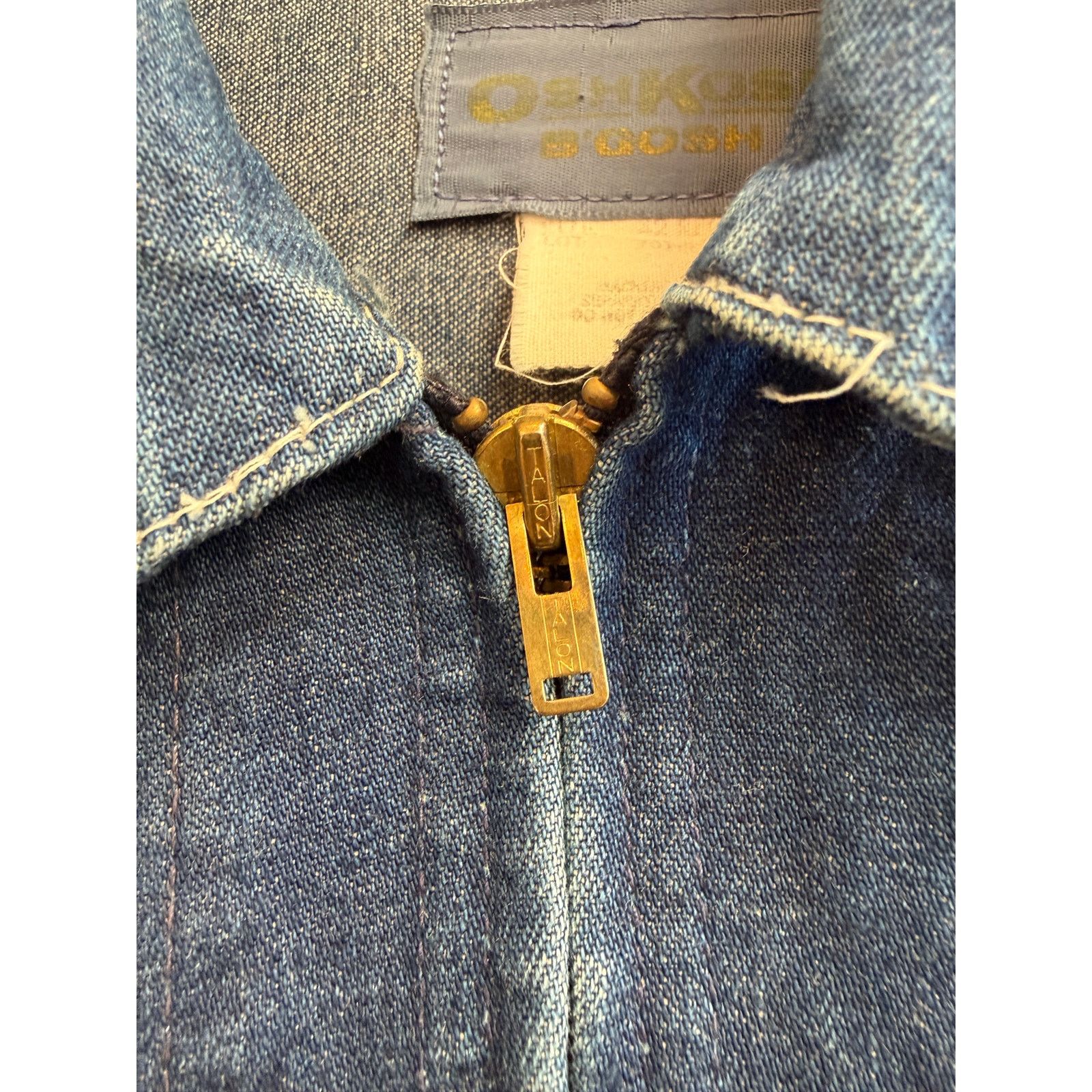 Vintage Oshkosh B'gosh 60's Denim Indigo Chore Barn Coat in Blue, Men's (Size L) — image 5 of 6