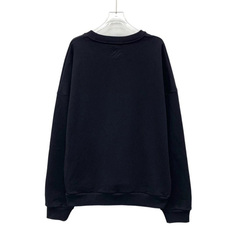 Louis Vuitton Louis Vuitton Black logo beaded cotton crew neck long slee Size US L / EU 52-54 / 3 - 2 Thumbnail