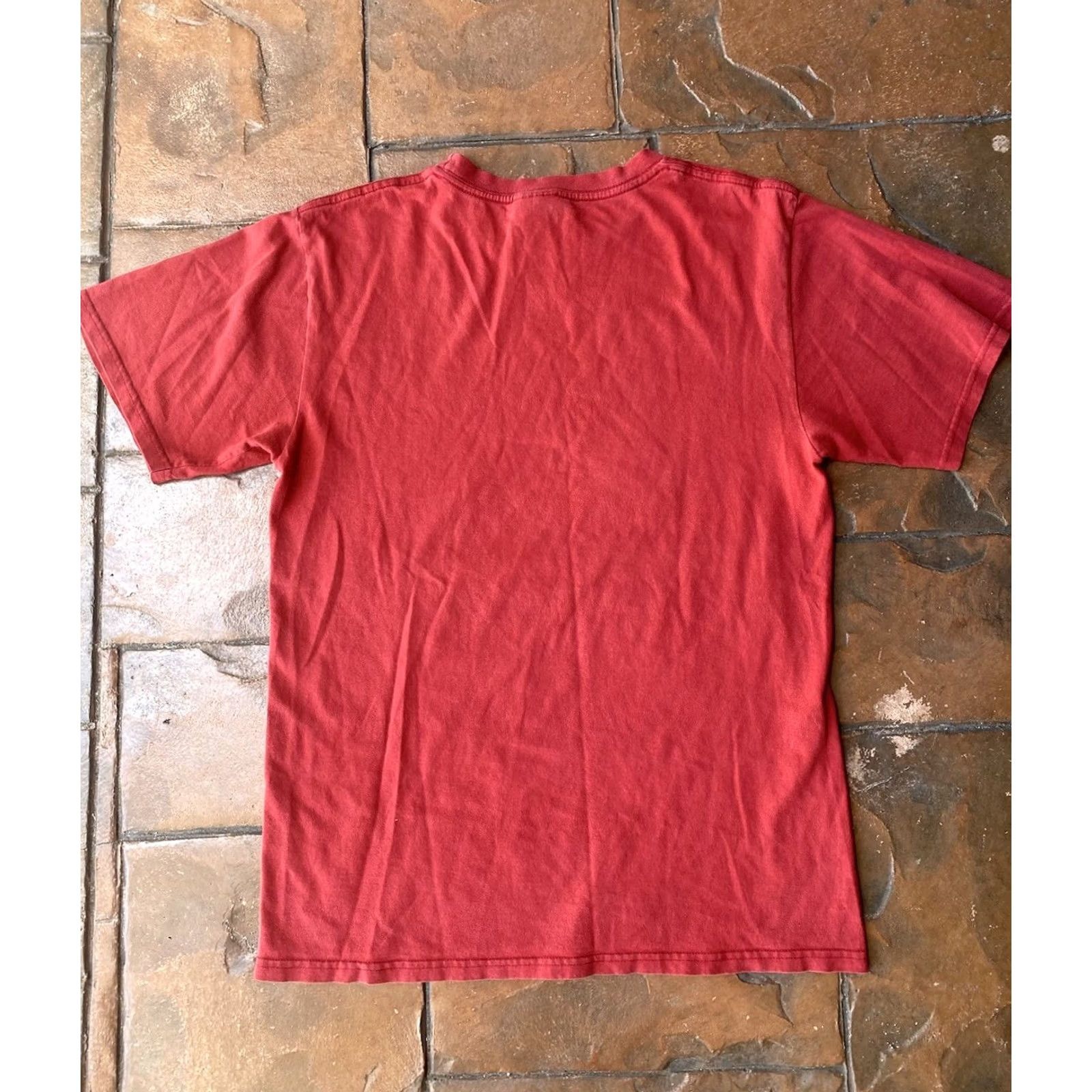 Nike VINTAGE Nike Center Swoosh Check Embroidered T-Shirt Small Men Size US S / EU 44-46 / 1 - 3 Thumbnail