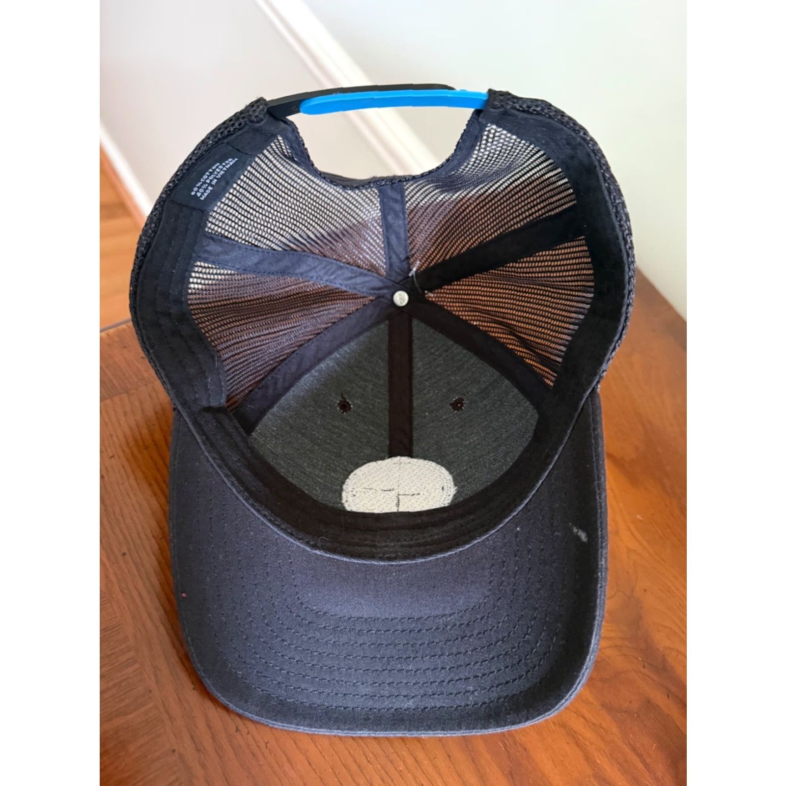 TravisMathew Travis Mathew Golf The Patch Adjustable Snap Back Cap Hat Black Men's One Size Adjustable Baseball Cap Size ONE SIZE - 4 Thumbnail