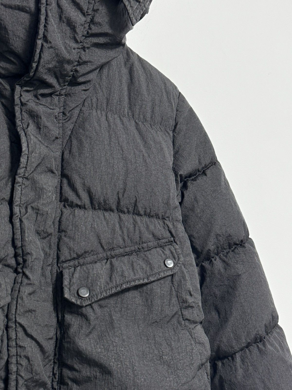 C.P. Company C.P. Company Jacket Kids Size 10 Down Black Puffer Hooded Size US XS / EU 42 / 0 - 5 Thumbnail